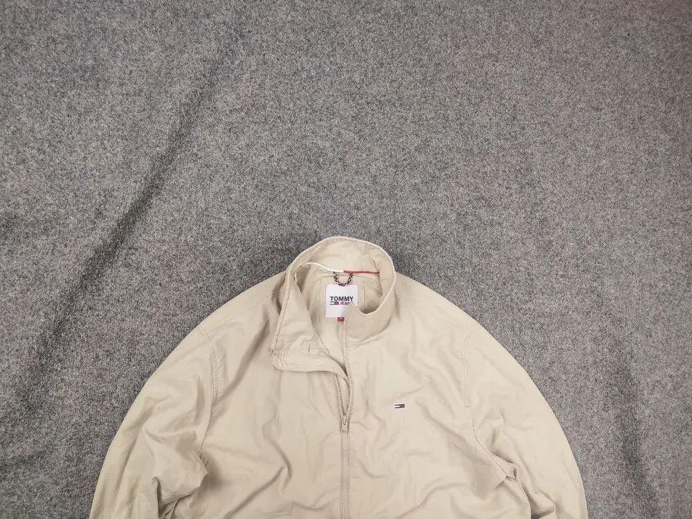 Tommy Hilfiger Tommy Hilfiger essential casual bomber Beige Zip Jacket Size US XL / EU 56 / 4 - 2 Thumbnail