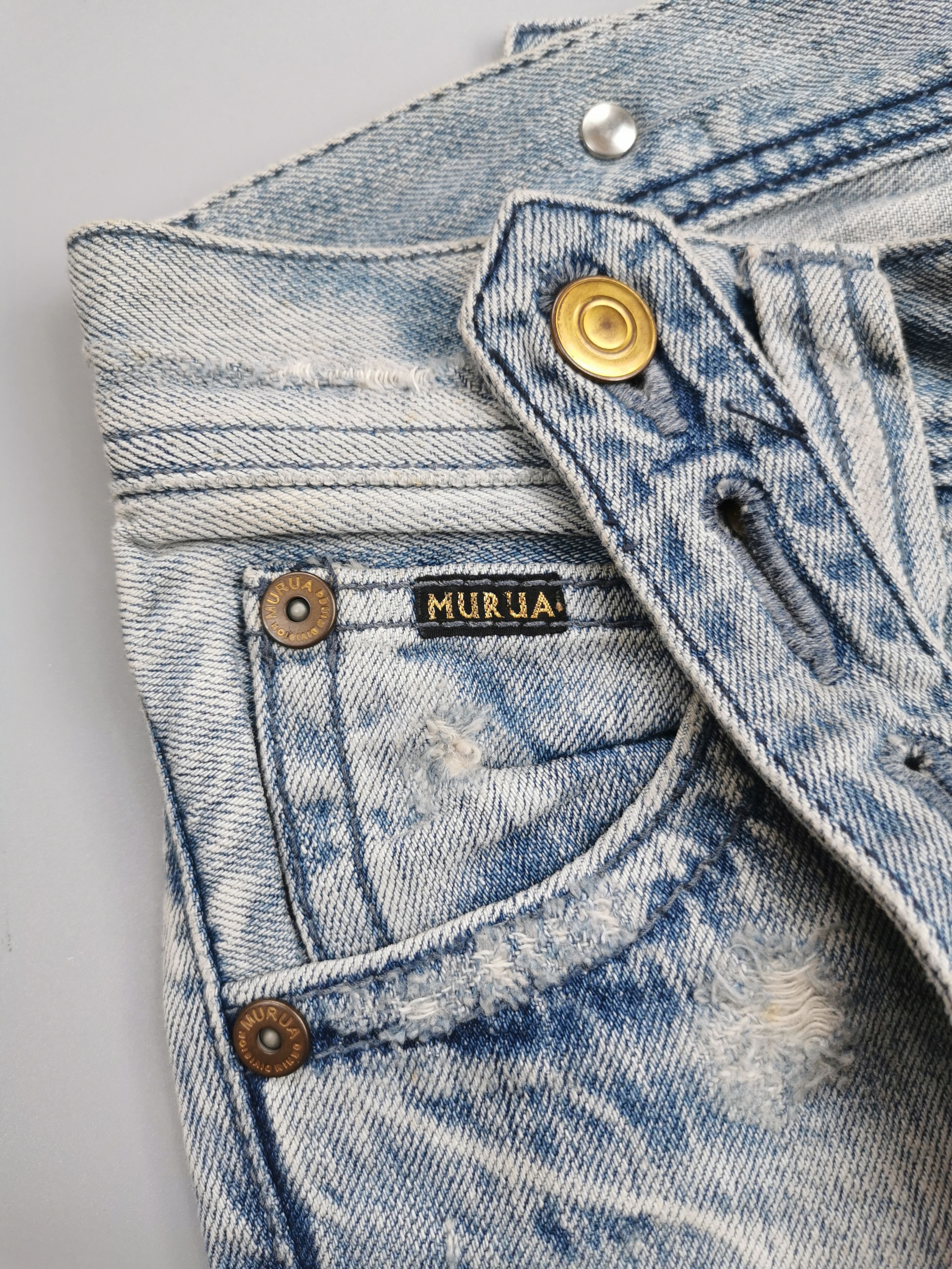 If Six Was Nine MURUA distressed jeans Size US 28 / EU 44 - 4 Thumbnail