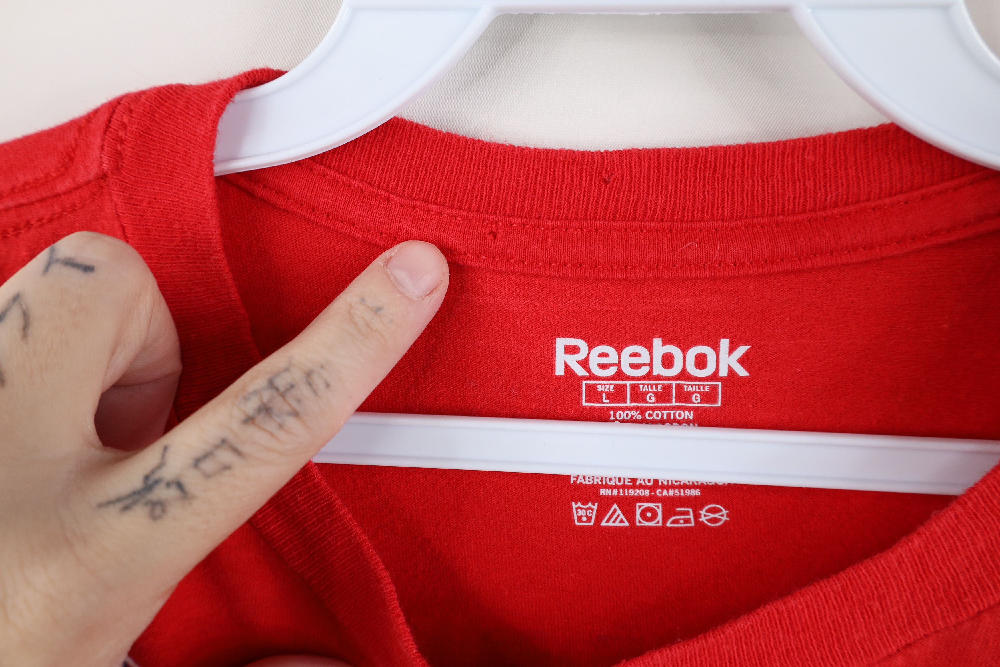 Reebok Reebok Classic Jimmy Howard Detroit Red Wings Jersey T-Shirt Size US L / EU 52-54 / 3 - 7 Thumbnail
