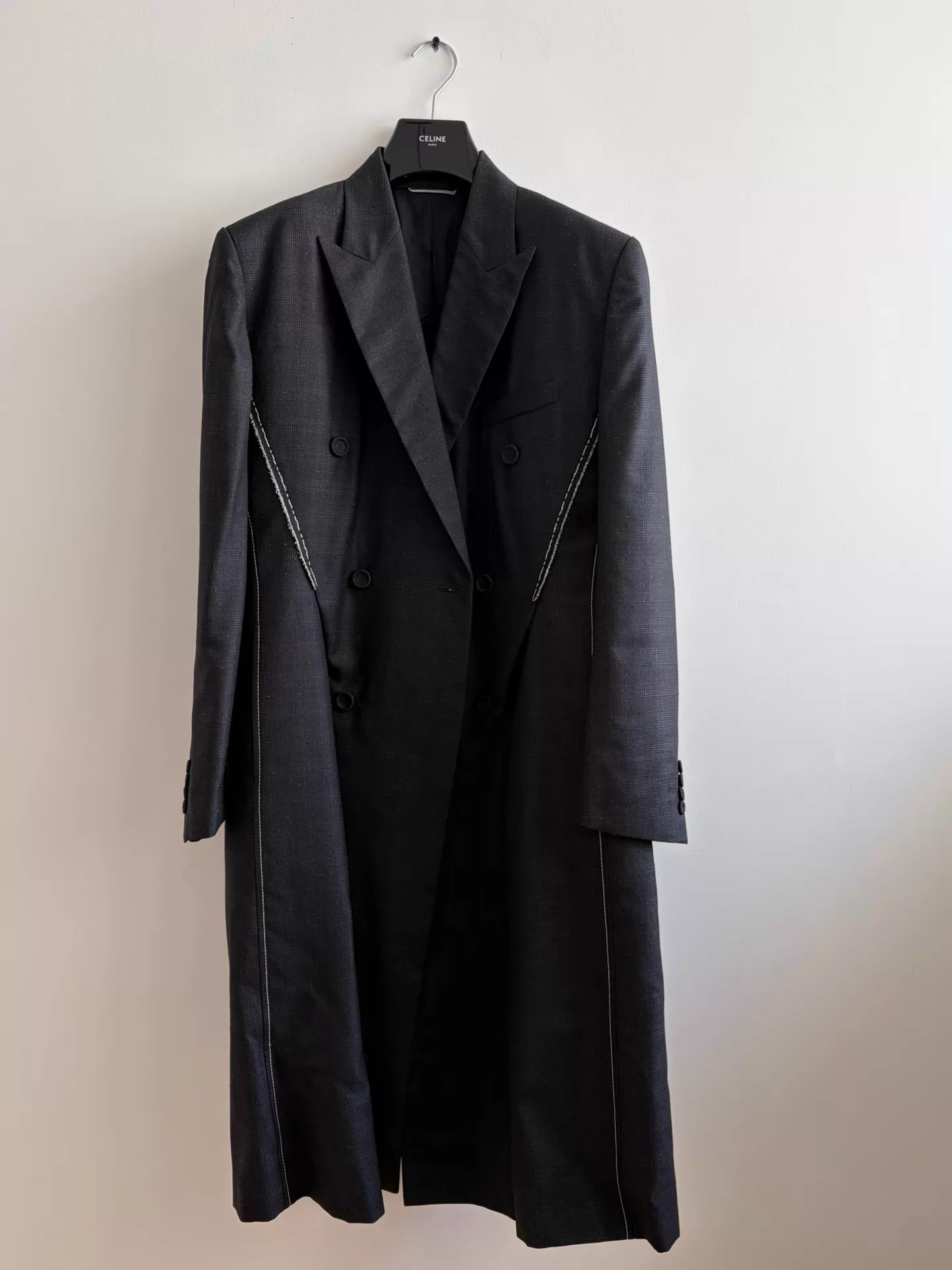 Dior Dior Men FW22 Runway Coat Zhang Linghe 50 Near New Size US M / EU 48-50 / 2 - 2 Thumbnail