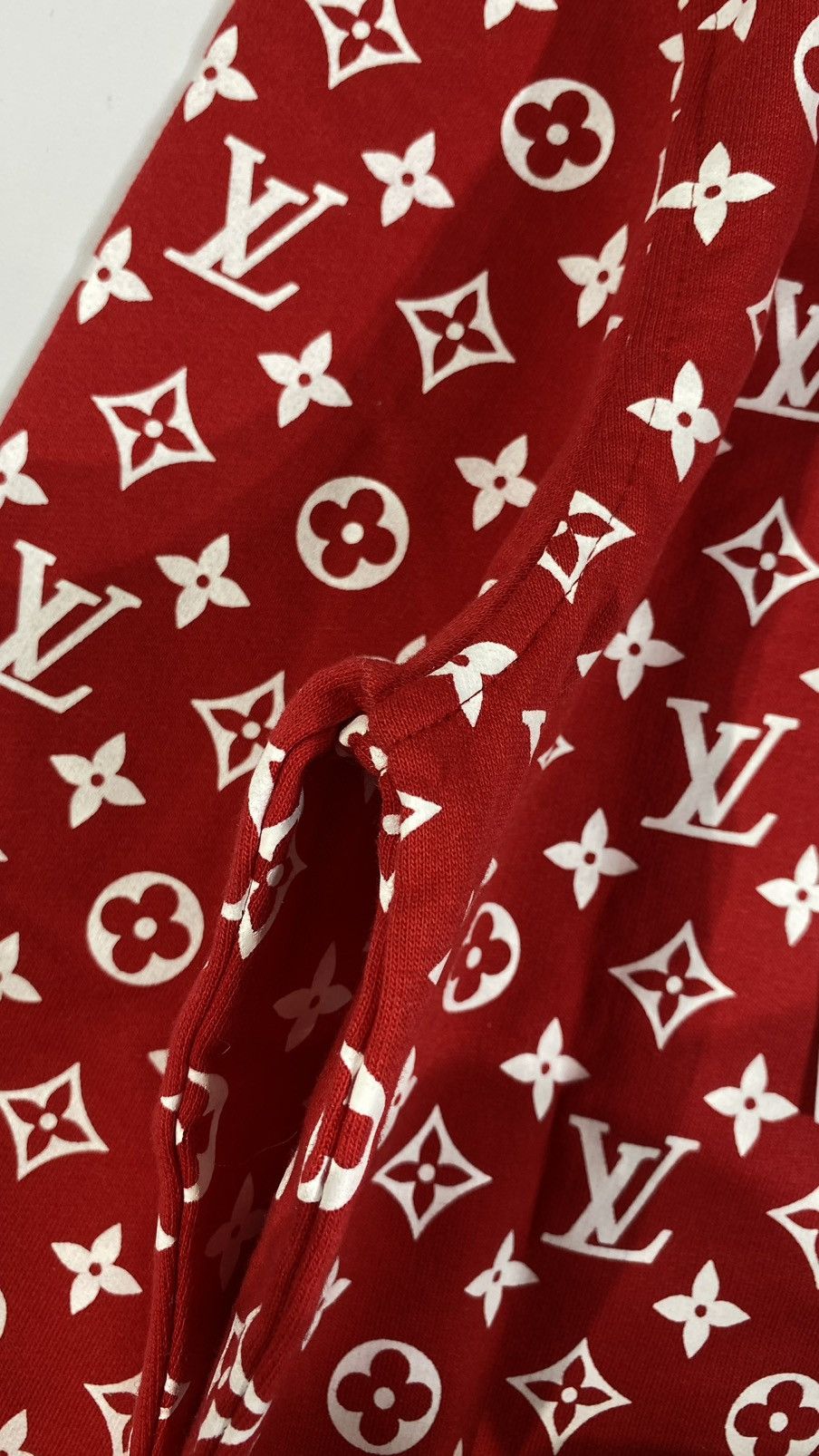 Louis Vuitton × Supreme LOUIS VUITTON X SUPREME XXS Box Logo Hoodie Size US XXS / EU 40 - 8 Thumbnail