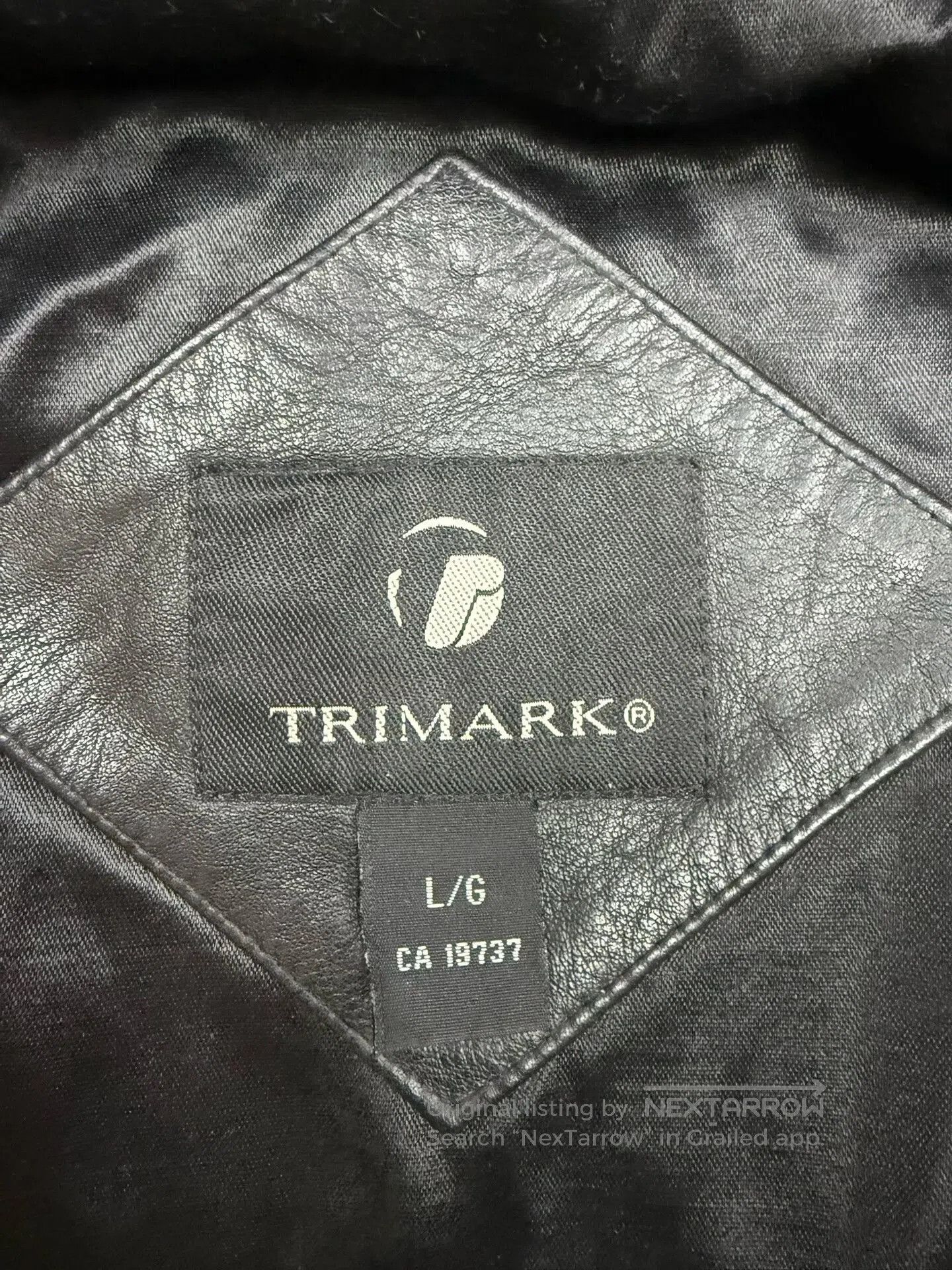 Schott Trimark Men's Leather Jacket. Size US L / EU 52-54 / 3 - 4 Thumbnail