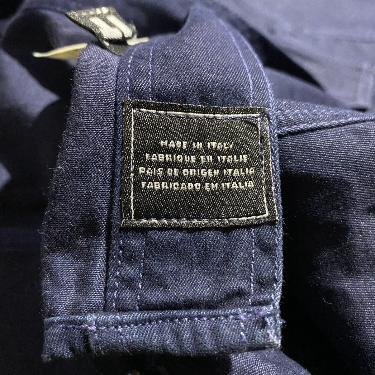 Versace Jeans Couture Indigo Versace Jeans Couture Button Up Shirt Size S / US 4 / IT 40 - 9 Thumbnail