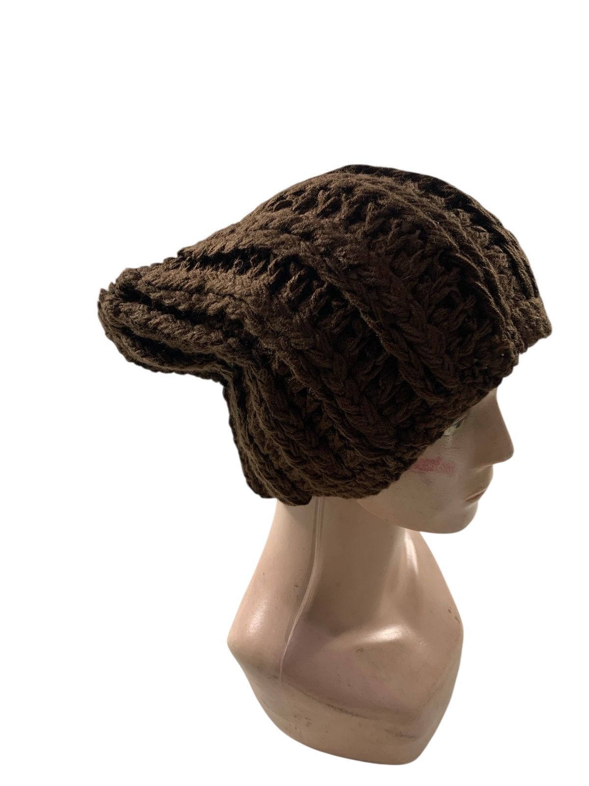 Kapital Japanese style crochet knitted beanie hats Size ONE SIZE - 2 Thumbnail