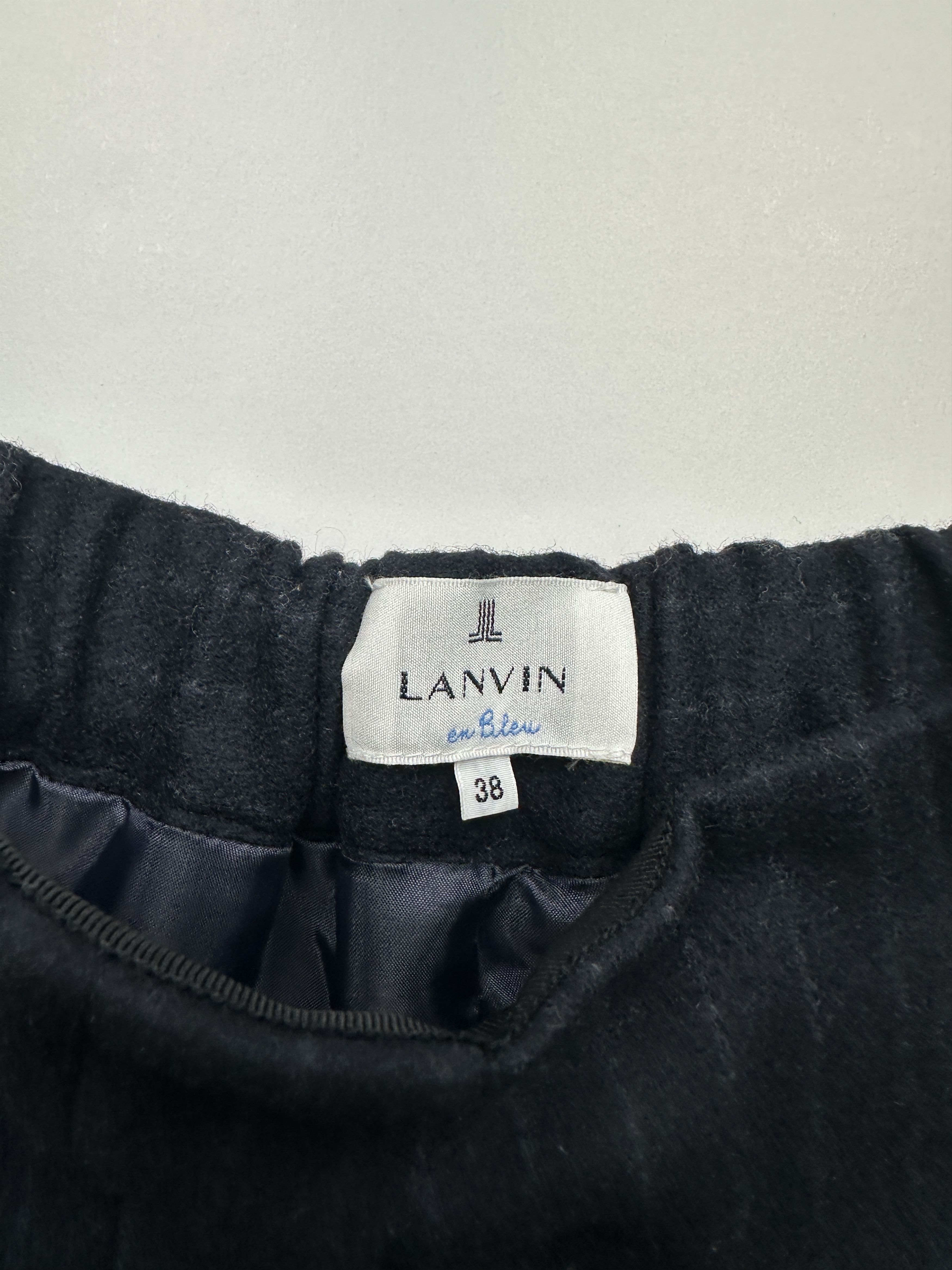 Lanvin Lanvin En Bleu Navy Pin Striped Shorts Size 26" / US 2 / IT 38 - 3 Thumbnail