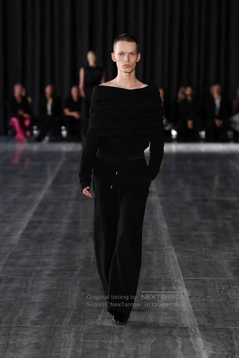 Saint Laurent Paris Saint Laurent Paris Drawstring Satin Trousers Size US 34 / EU 50 - 7 Thumbnail