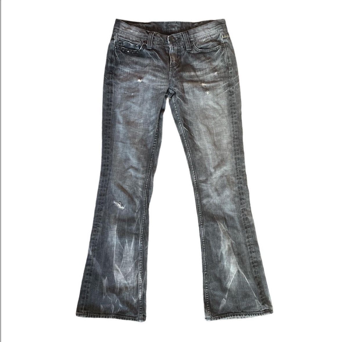 image of Helmut Lang x Murder License Item: Murder License Denim in Grey, Men's (Size 29)