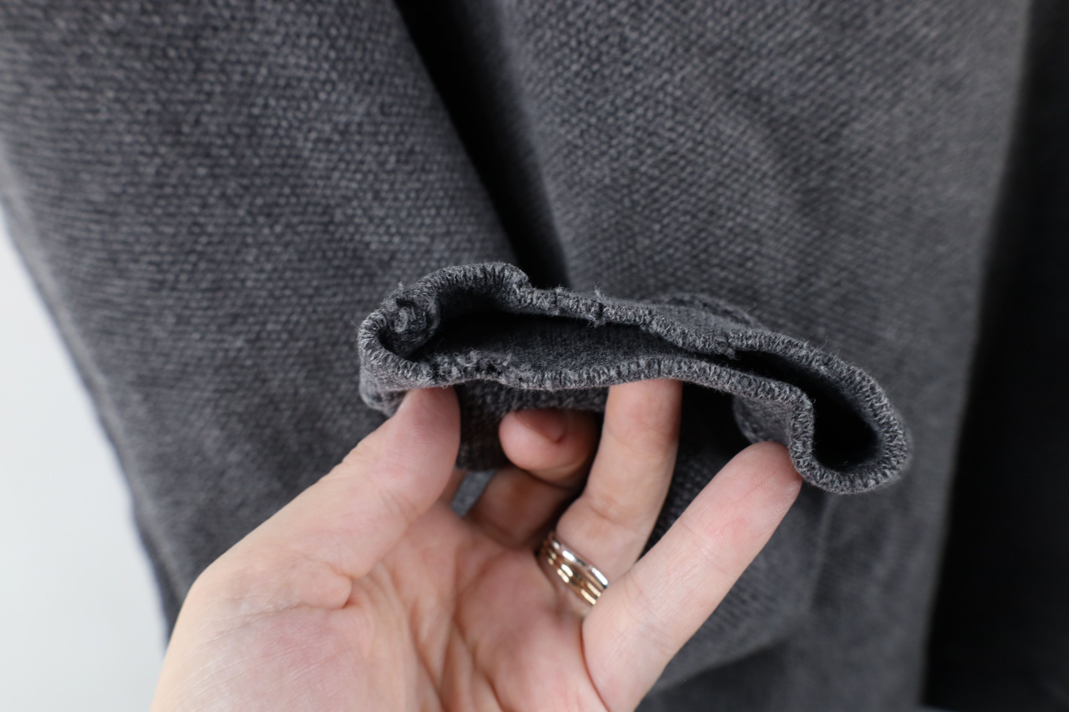 Lands' End × Vintage Vintage 90s Lands End Knit Boxy Fit Long Sleeve Polo USA Size US L / EU 52-54 / 3 - 6 Thumbnail
