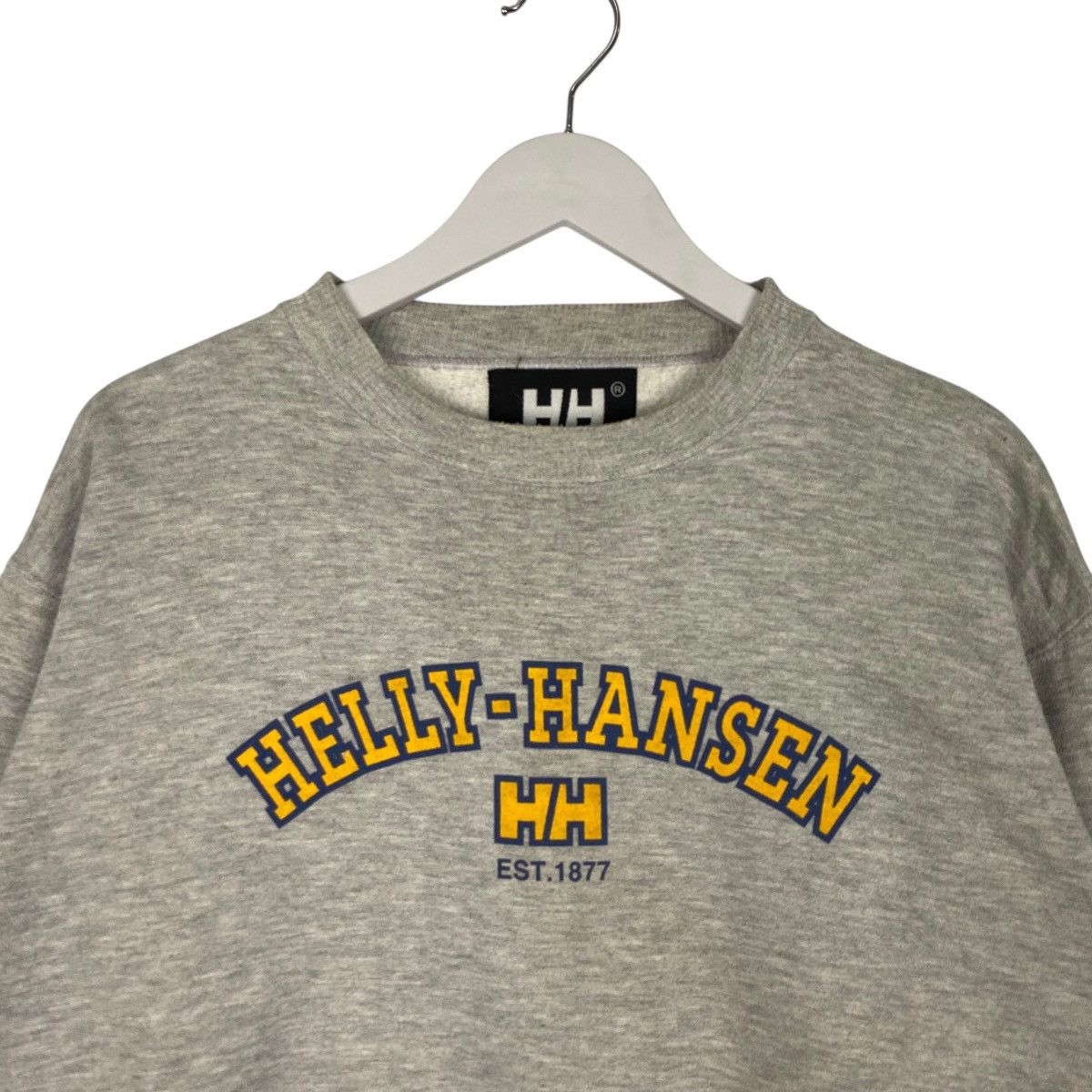 Helly Hansen Vintage Helly Hansen Printed Crewneck Sweatshirt Gray Size M / US 6-8 / IT 42-44 - 5 Thumbnail