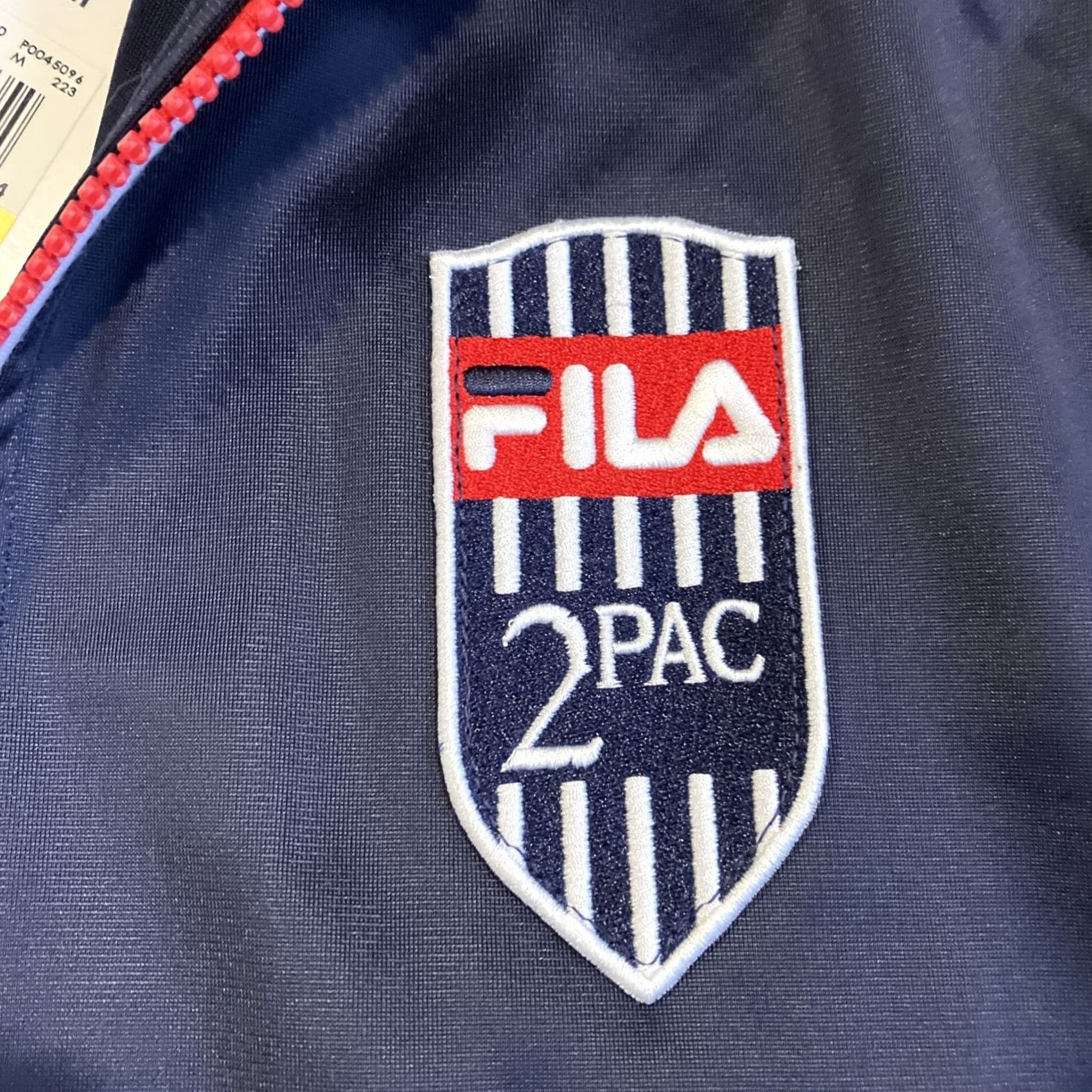 Fila VINTAGE RARE NWT FILA x 2Pac Collection Full Zip Track Jacket Men's Size Medium Blue Size US M / EU 48-50 / 2 - 2 Thumbnail