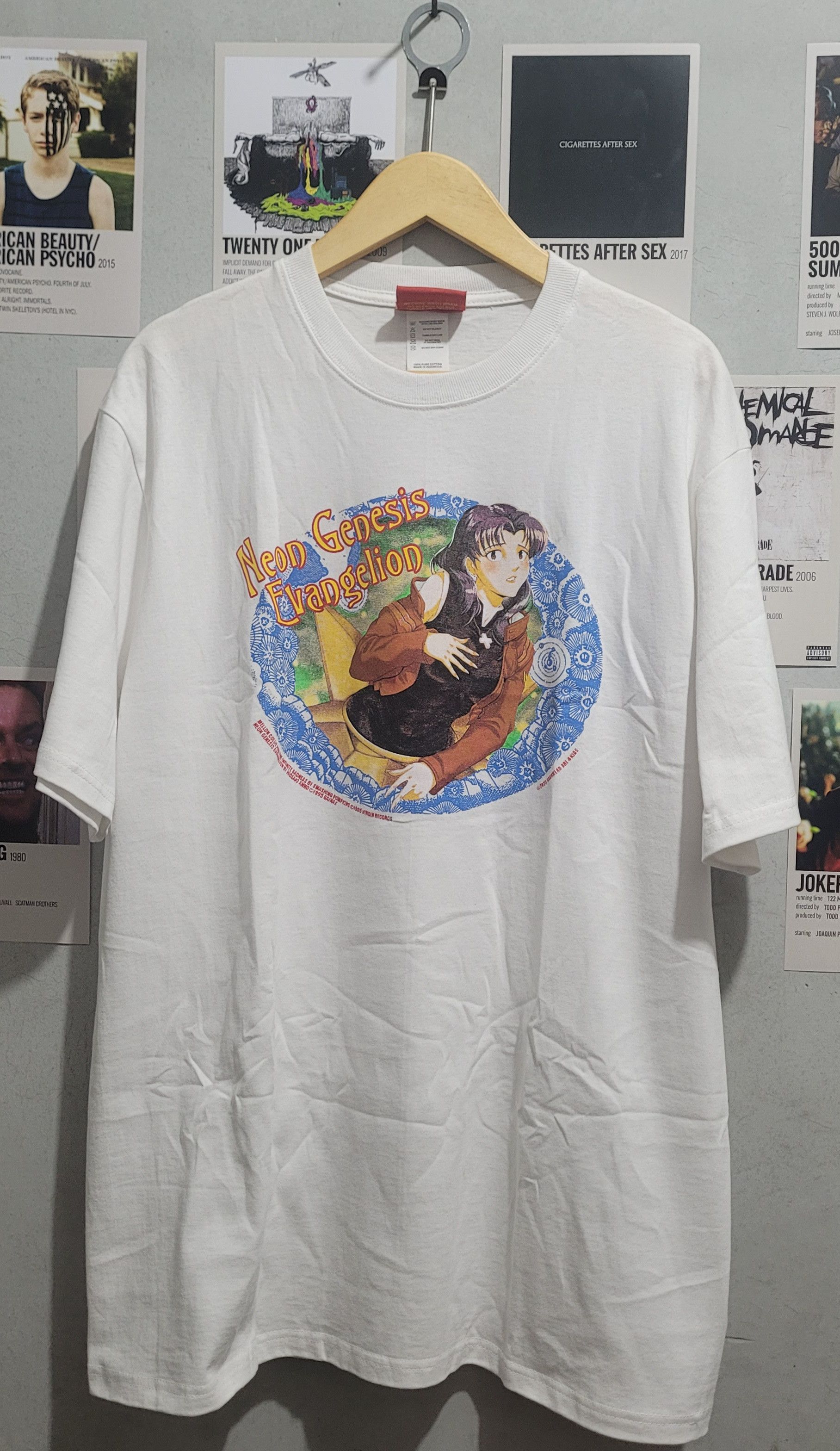 Vintage RARE Anime Neon Genesis Evangelion Smashing Pumpkins Concept