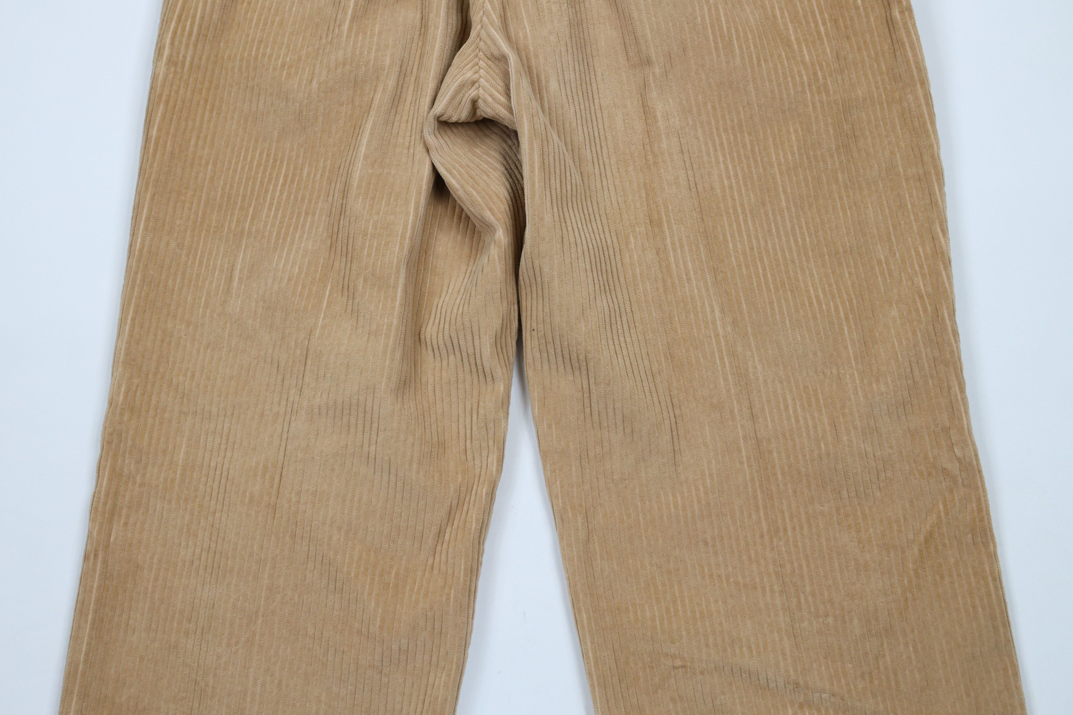 Vintage Vintage 90s Y2K Streetwear Baggy Wide Leg Corduroy Pants Size US 32 / EU 48 - 11 Thumbnail