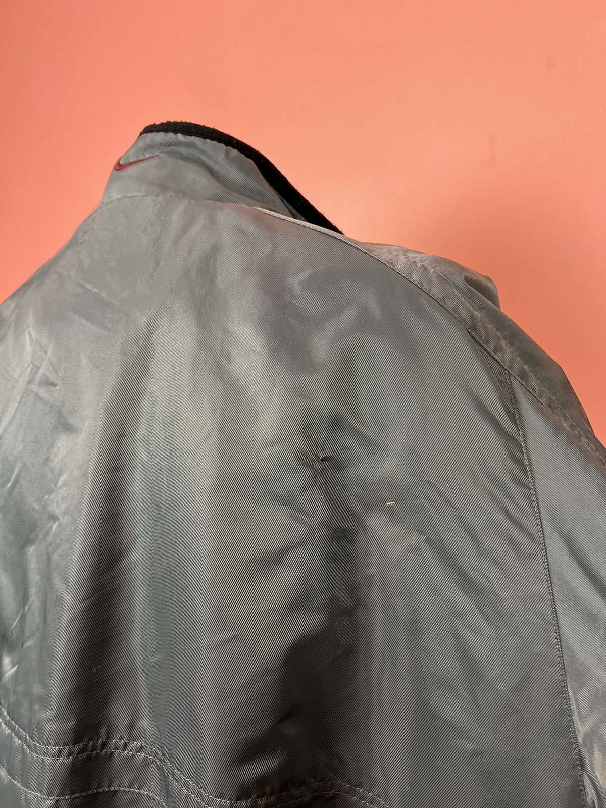 Vintage Nike vintage double sided jacket fleece nylon Size US XL / EU 56 / 4 - 9 Thumbnail