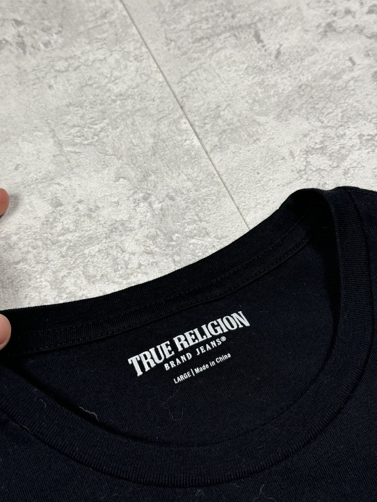True Religion True Religion Y2K Buddha Big Gold Logo Size L Size US L / EU 52-54 / 3 - 8 Thumbnail
