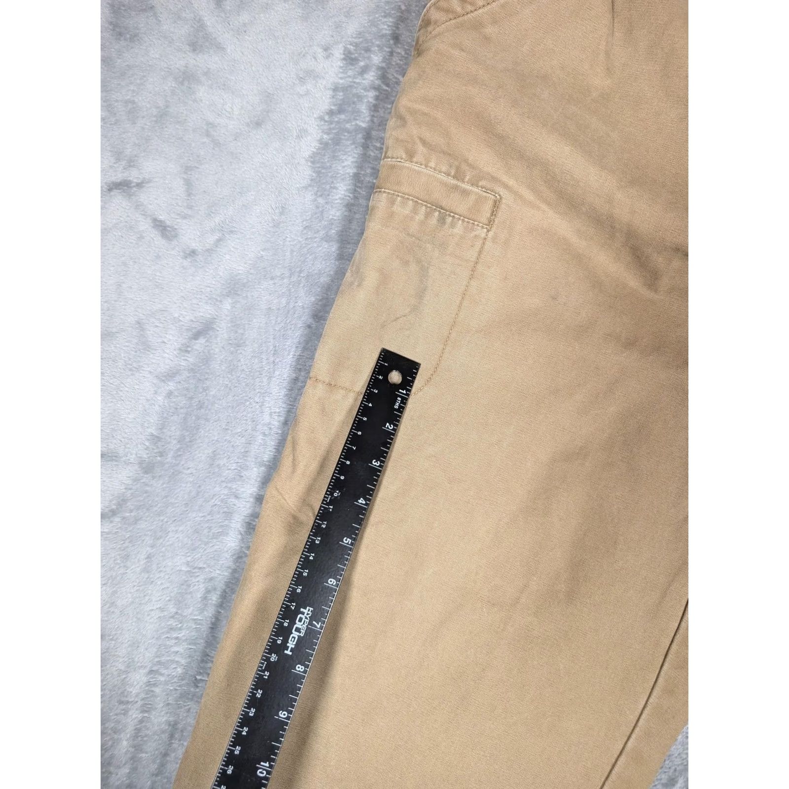 Vintage L.L. Bean Pants Mens 38x30 Beige Katahdin Iron Works Flannel Lined Carpenter Pants Mens 38x30 Beige Flannel Lined Carpenter Workwear Winter Vintage? Size US 38 / EU 54 - 6 Thumbnail