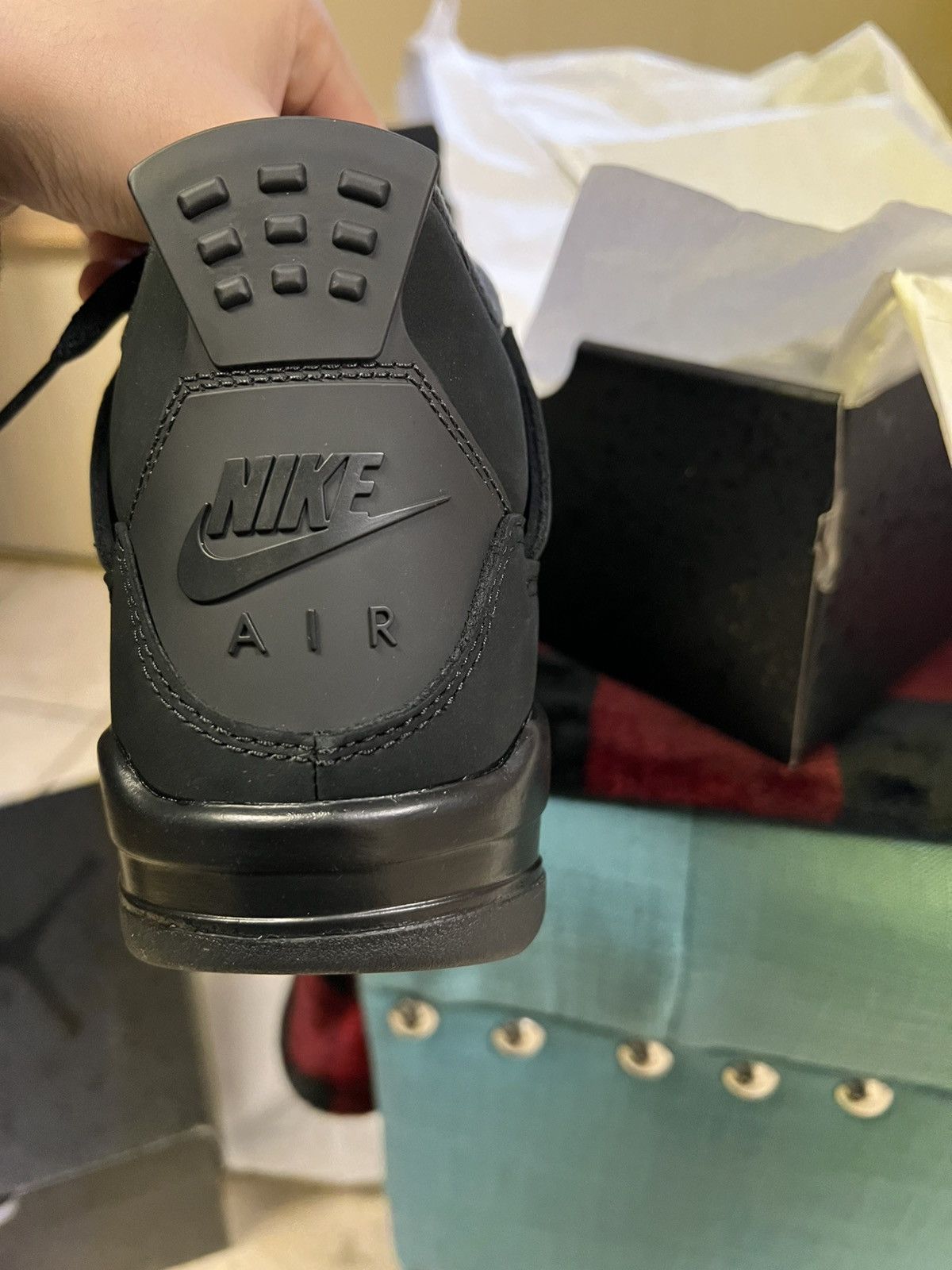 Jordan Brand Jordan 4 Black Cat Size US 7 / EU 40 - 3 Thumbnail