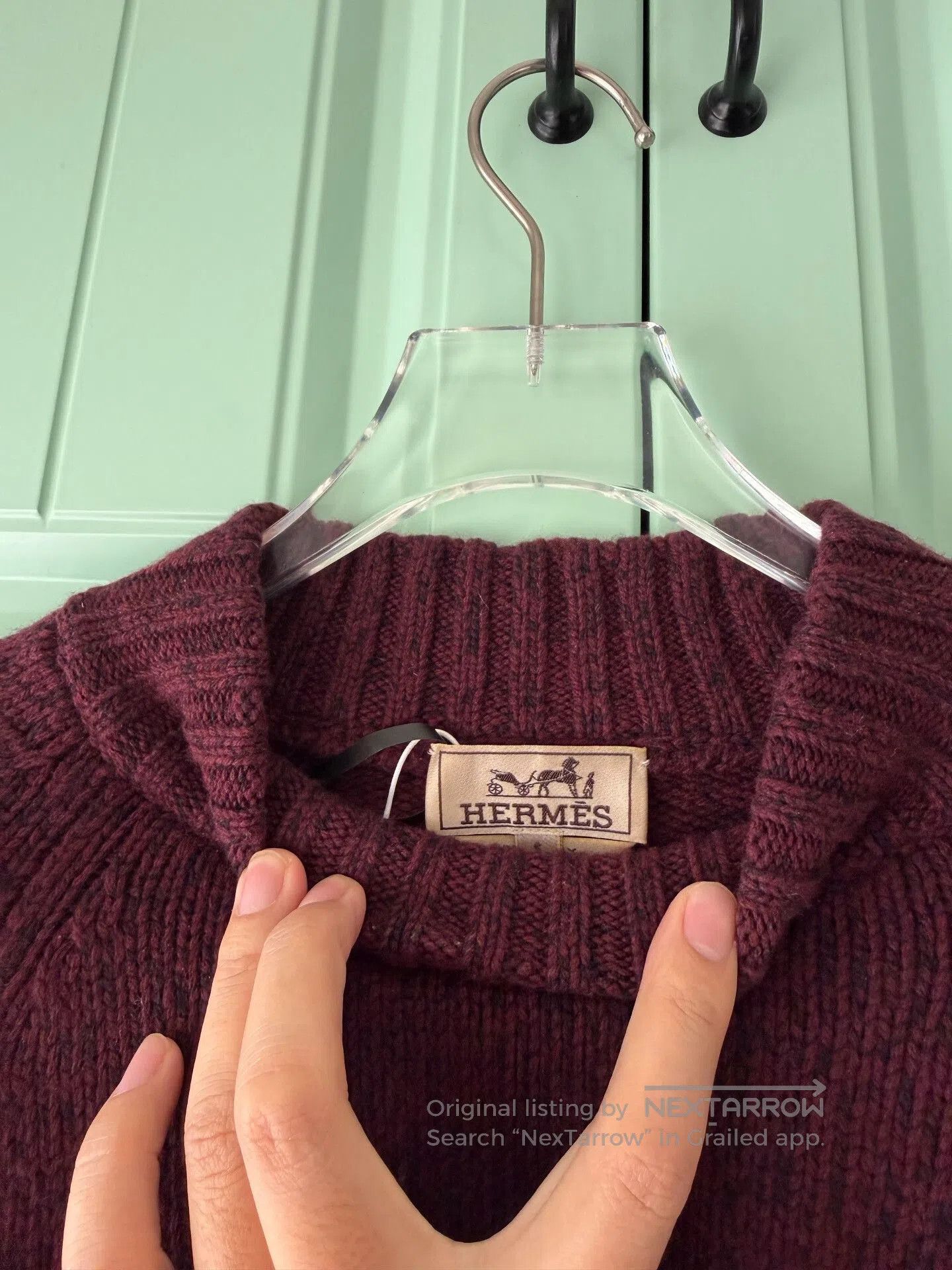 Hermes Hermes Men's Knit Pullover S. Size US S / EU 44-46 / 1 - 8 Thumbnail