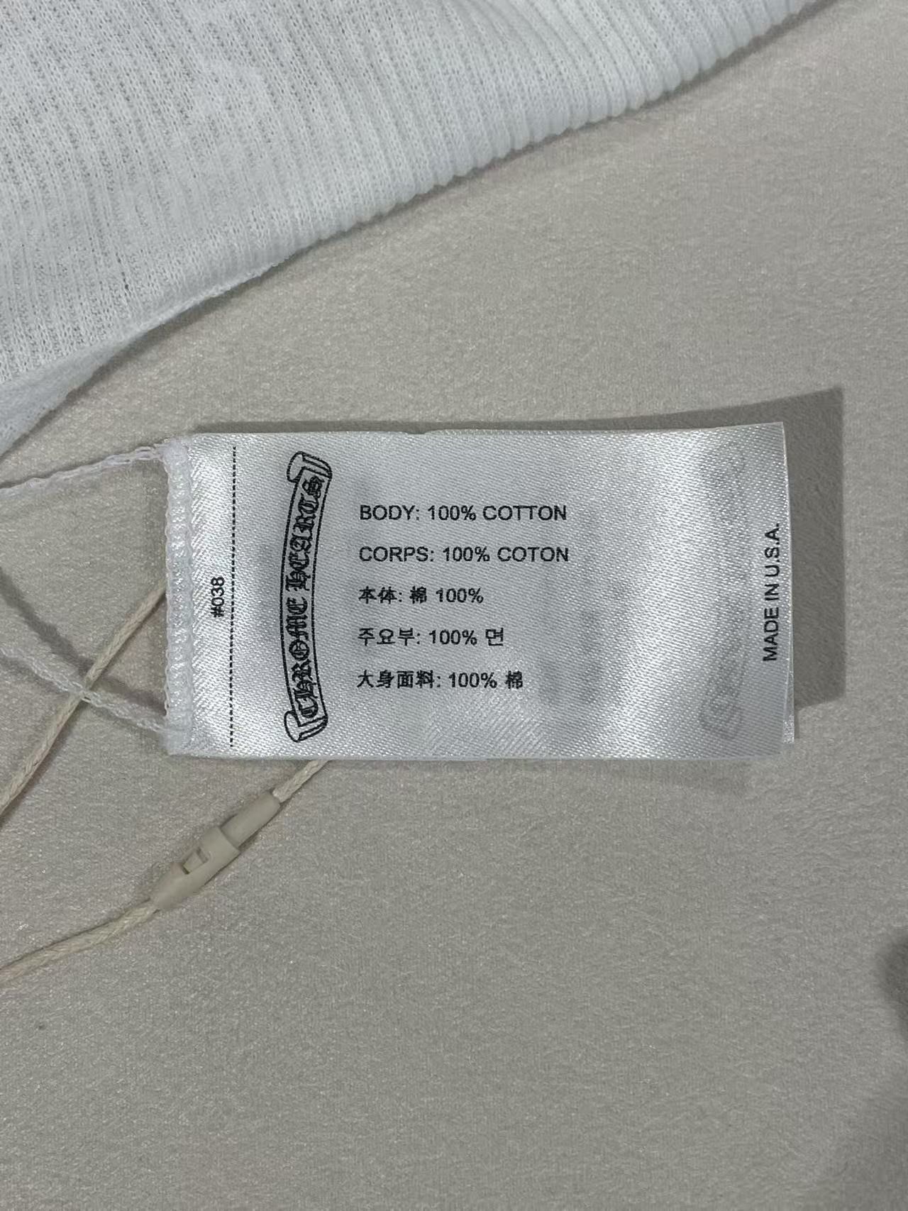 Chrome Hearts Chrome Hearts Neck Logo White Tank Top Size M / US 6-8 / IT 42-44 - 14 Thumbnail