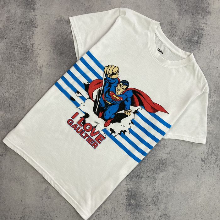 Jean Paul Gaultier Designer Jean Paul Gaultier DC Superman I love