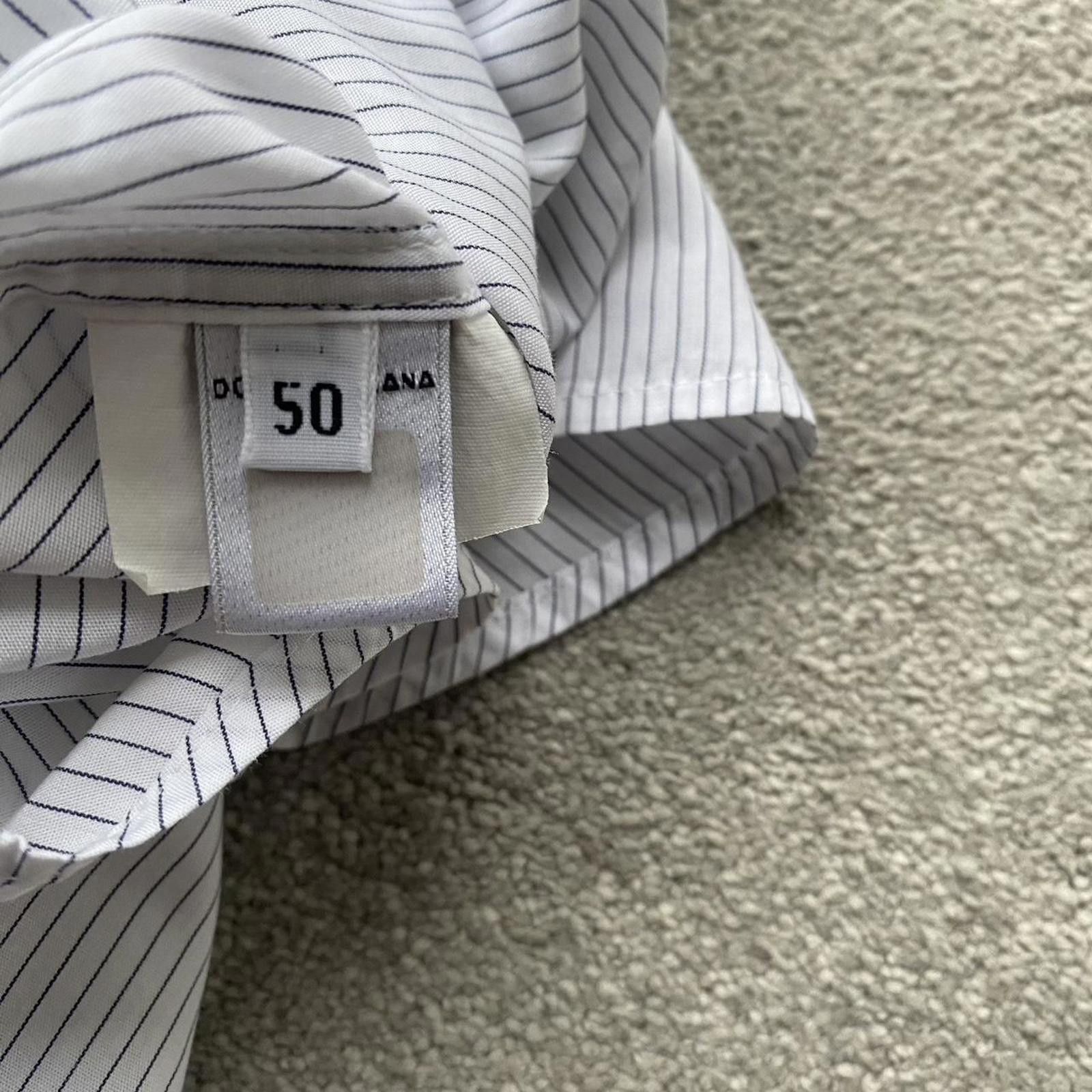Dolce & Gabbana Dolce & Gabbana D&G Striped Short Sleeve Button Up Shirt Size US L / EU 52-54 / 3 - 6 Thumbnail
