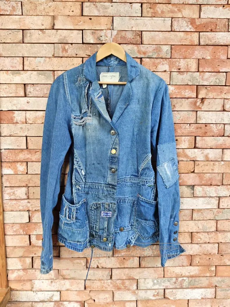 Greg Lauren Greg Lauren Denim Suit Size US S / EU 44-46 / 1 - 1 Thumbnail
