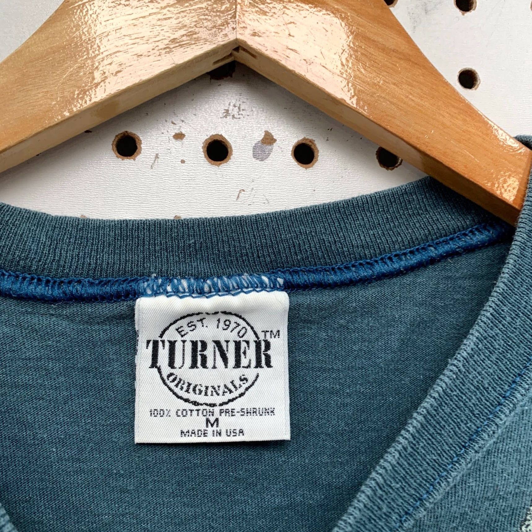 Vintage VINTAGE Turner Manatee Shirt Mens M Green 90s Graphic Crew Neck Short Sleeve USA Mens Size US M / EU 48-50 / 2 - 4 Thumbnail