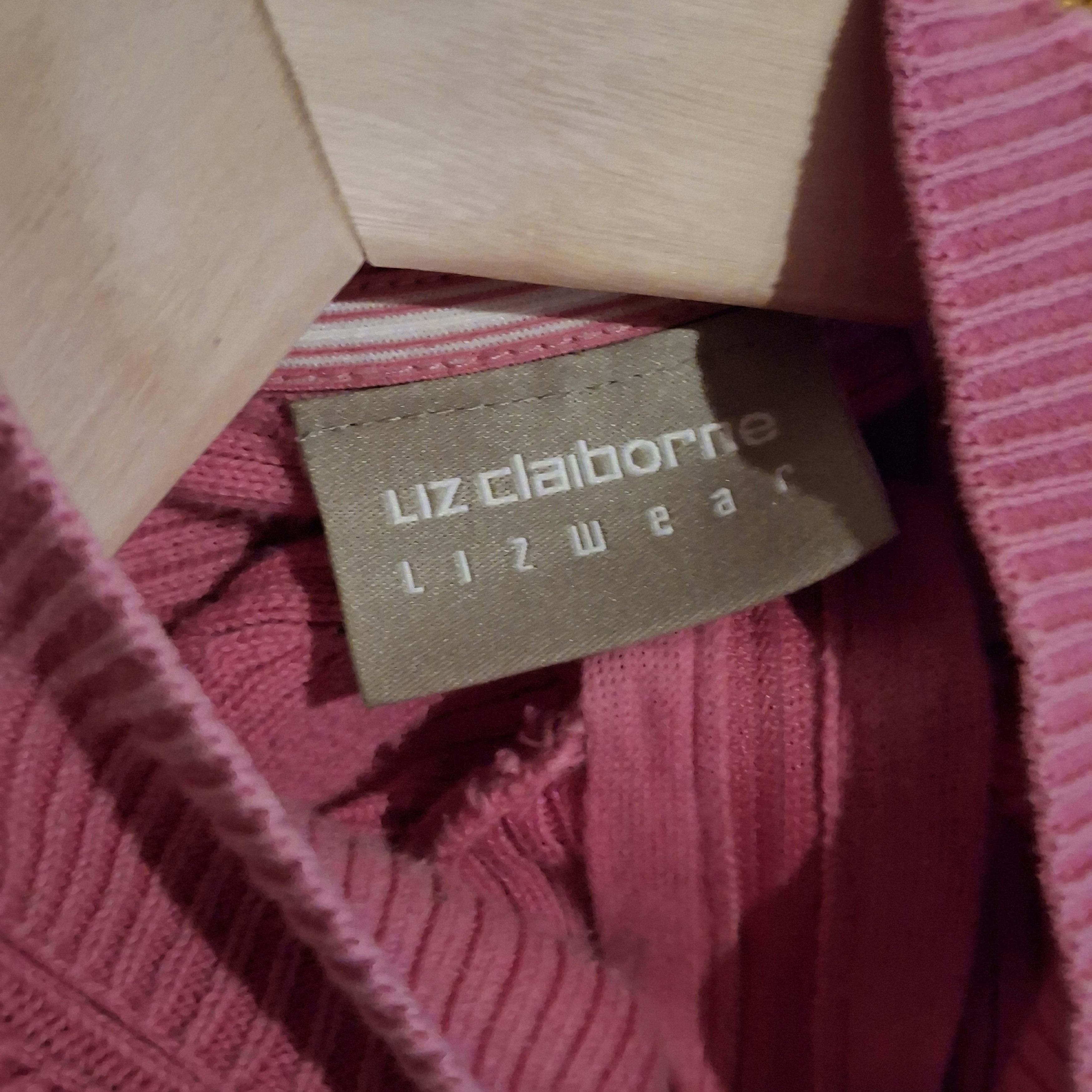 Liz Claiborne liz claiborne pink workout wear zip up Size L / US 10 / IT 46 - 3 Thumbnail