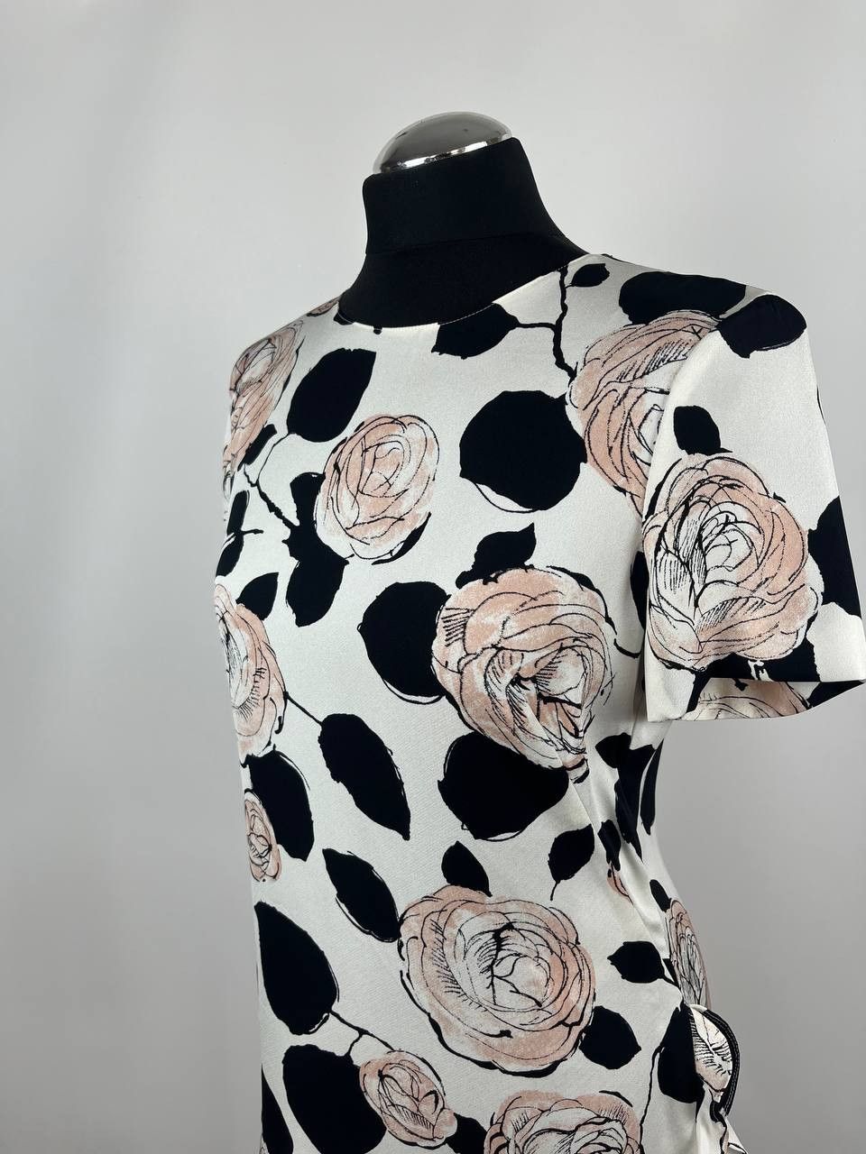 Escada Escada Floral Print 100% Silk Blouse Size 36 Size XS / US 0-2 / IT 36-38 - 3 Thumbnail