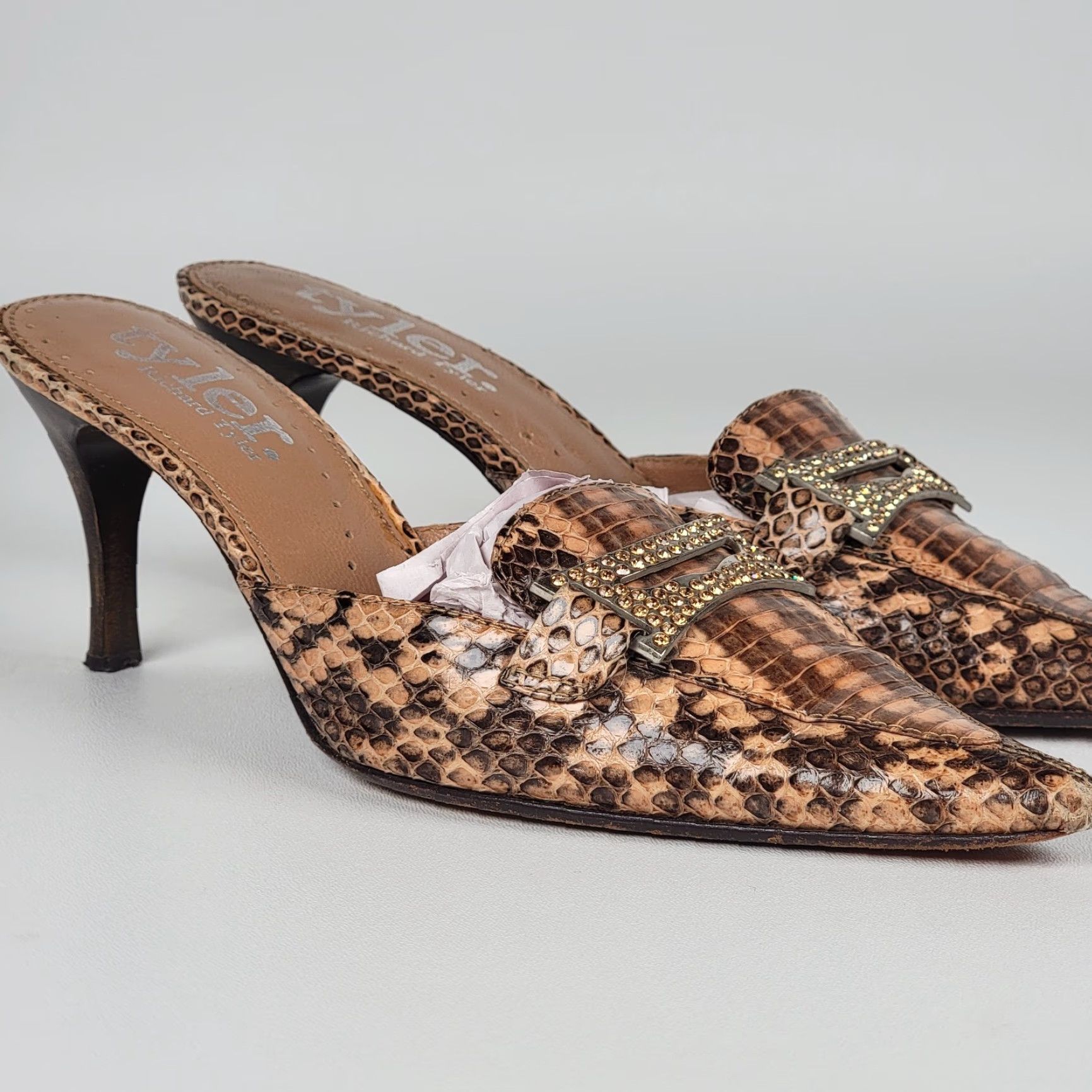 Richard Tyler Richard Tyler Snake Skin Heals Women's Size 6.5 Size US 7 / IT 37 - 2 Thumbnail