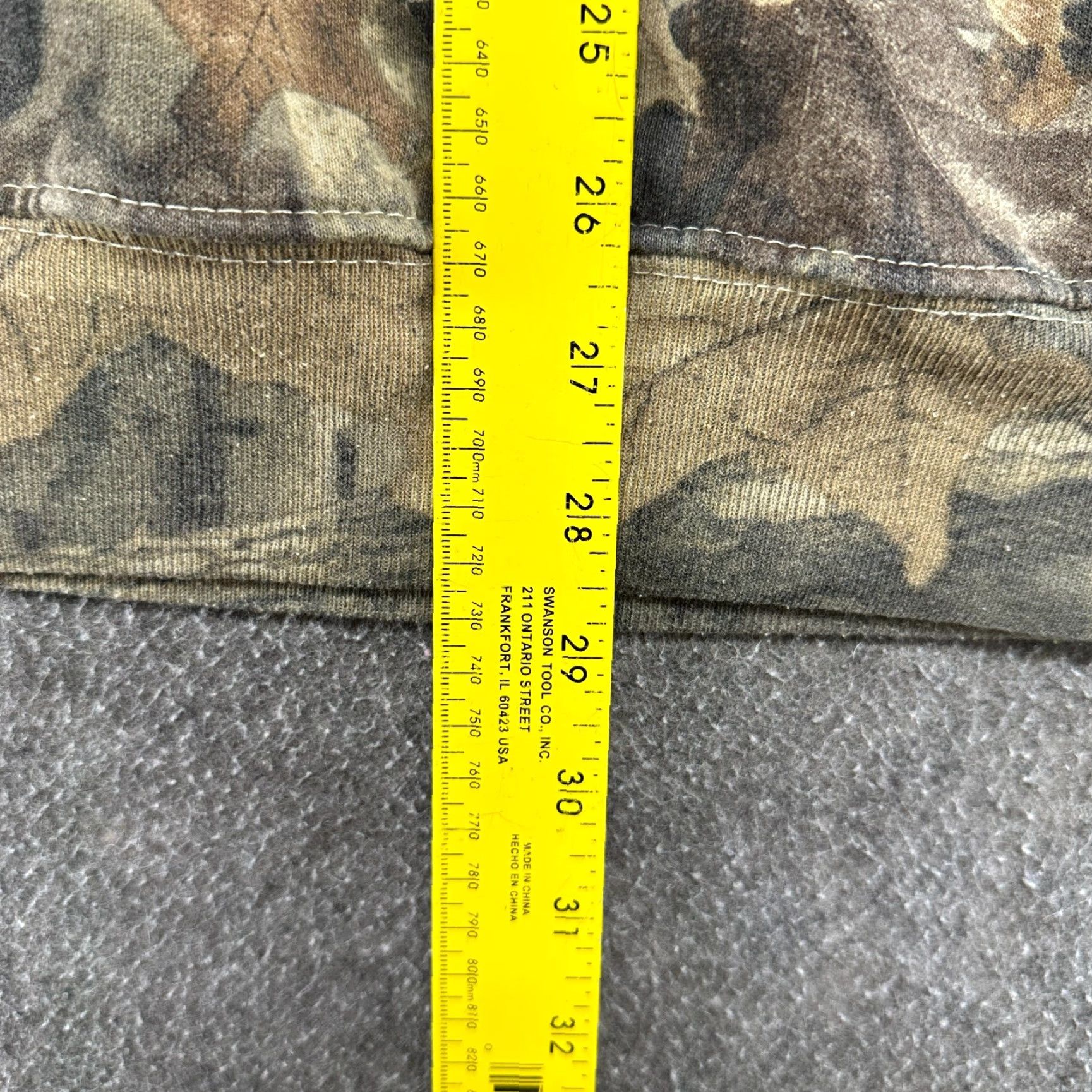 Jerzees VINTAGE Realtree Camo Sweatshirt Mens 3XL Pullover Advantage Timber Cotton 90s Size US XXL / EU 58 / 5 - 7 Thumbnail