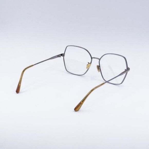Tom Ford Tom Ford FT5876-B 014 Eyeglasses Ruthenium 56mm Butterfly Size ONE SIZE - 4 Thumbnail