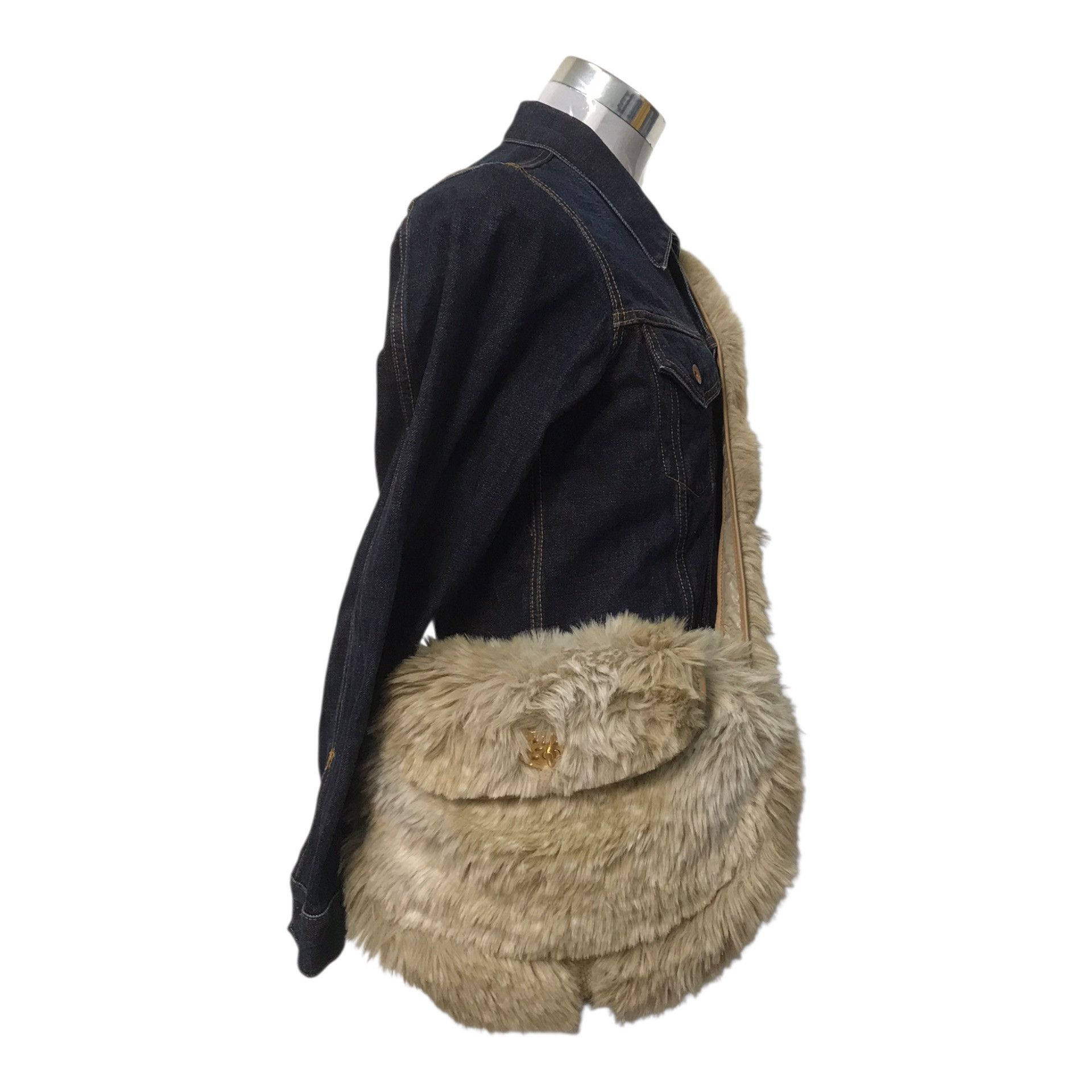 Tsumori Chisato Tsumori Chisato Mink Fur Sling Bag Size ONE SIZE - 2 Thumbnail