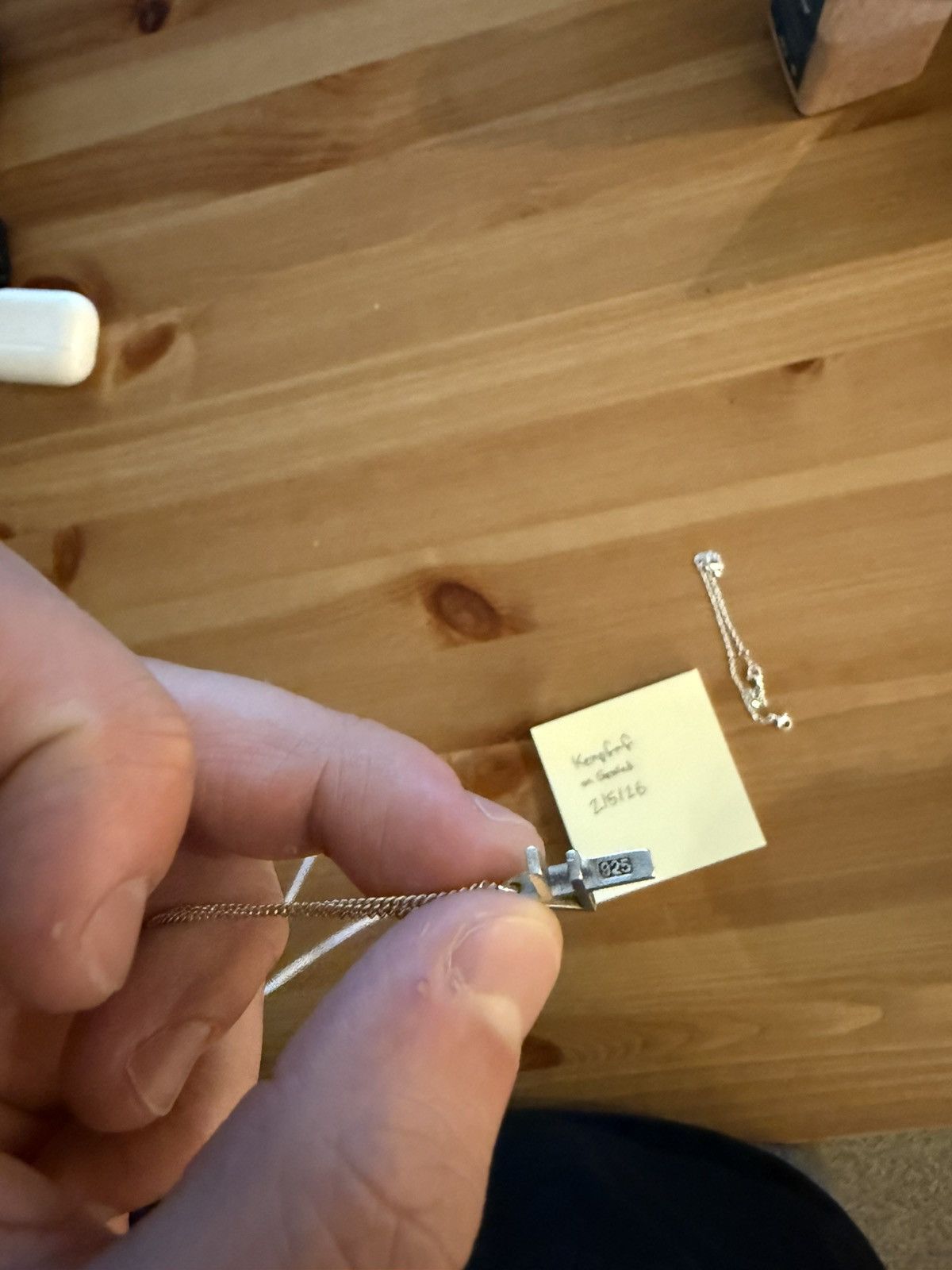 Raf Simons Raf Simons pendant necklace Size ONE SIZE - 3 Thumbnail
