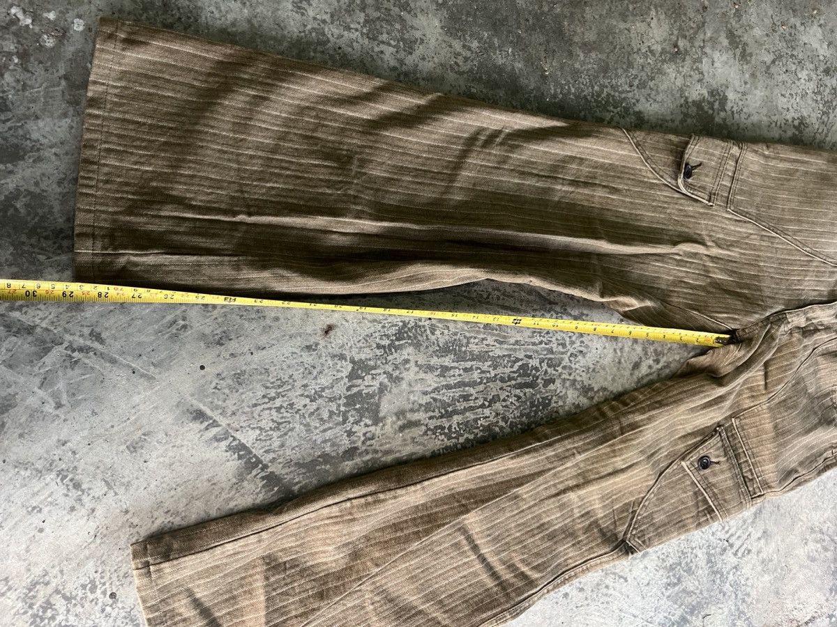 Hysteric Glamour × Japanese Brand × Vintage Flare Mudwash Hickory Denim Size US 32 / EU 48 - 7 Thumbnail