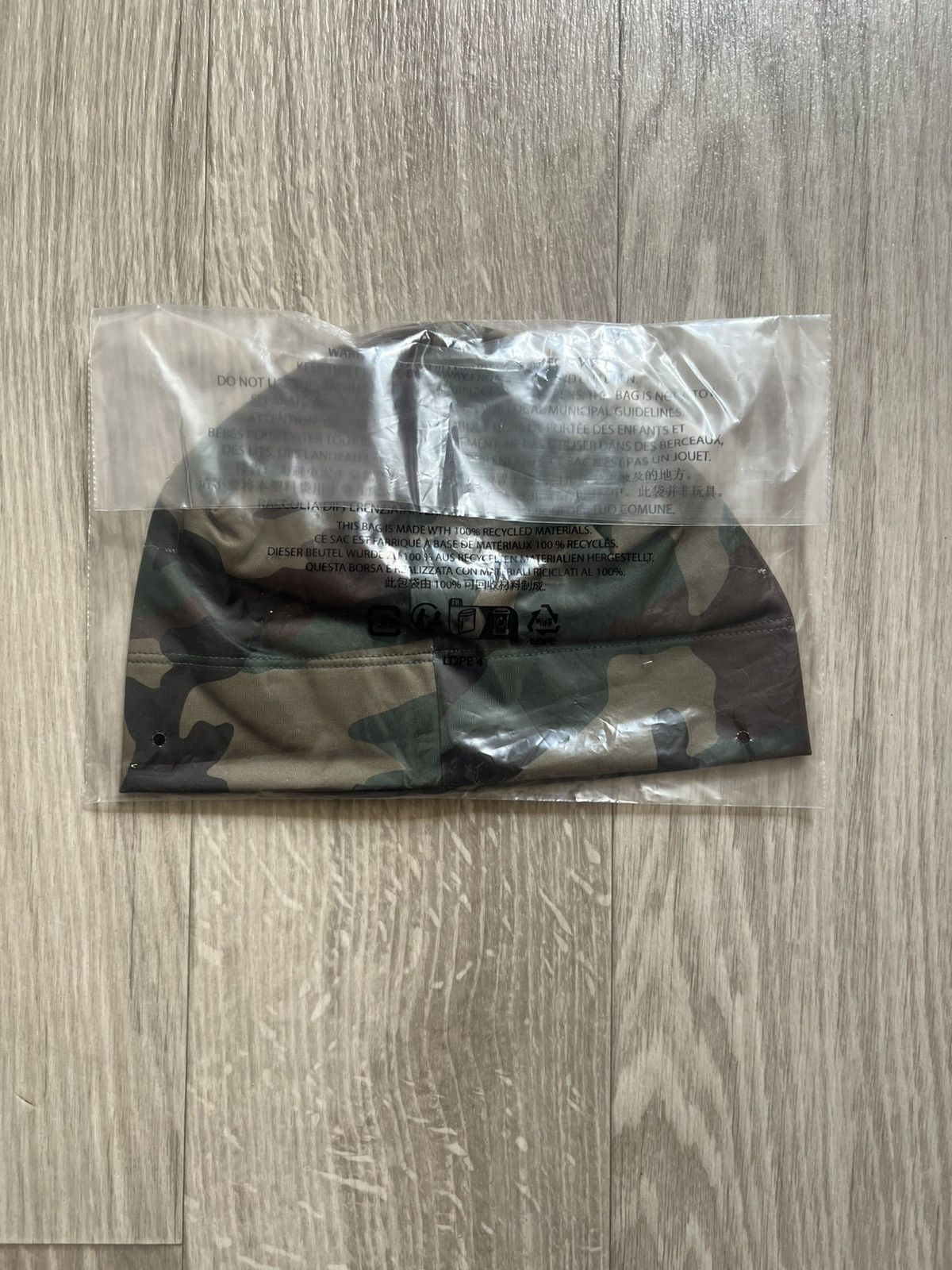 Supreme Supreme Base Layer Beanie Green Camo Size ONE SIZE - 2 Thumbnail