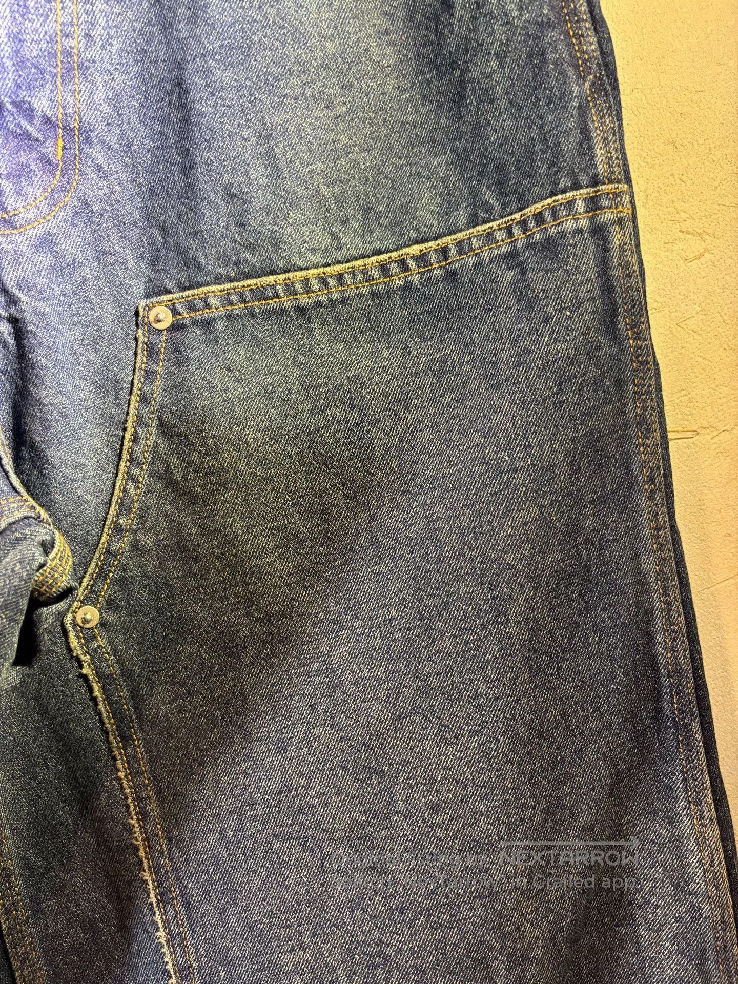 Journal Standard Journal Standard Washed Denim Logger Pants. Size US 34 / EU 50 - 4 Thumbnail