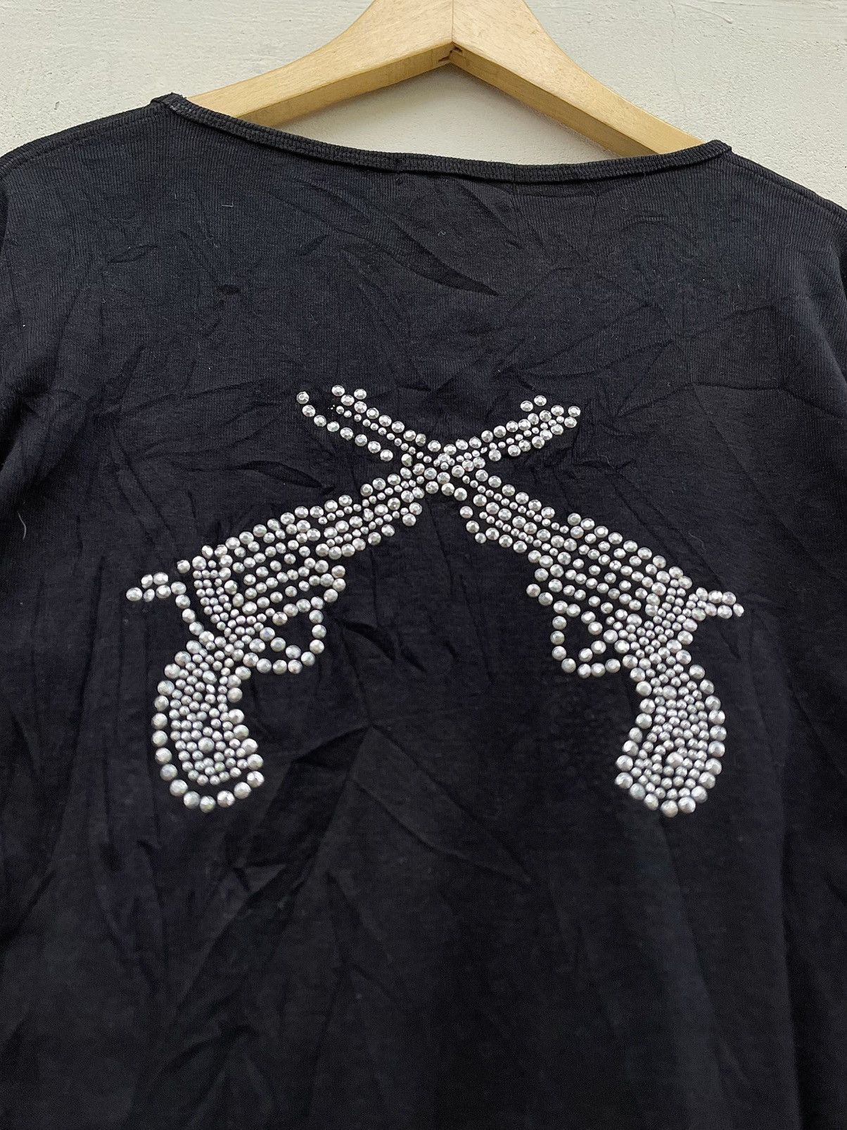 20471120 Japanese K.U.I Gun Studed Tees Lgb Style Size US M / EU 48-50 / 2 - 5 Thumbnail