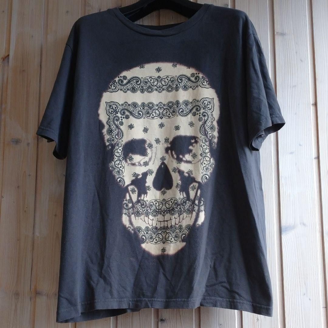 Number (N)ine AW07 "Love God Murder" Paisley Skull tee Size US XL / EU 56 / 4 - 1 Thumbnail