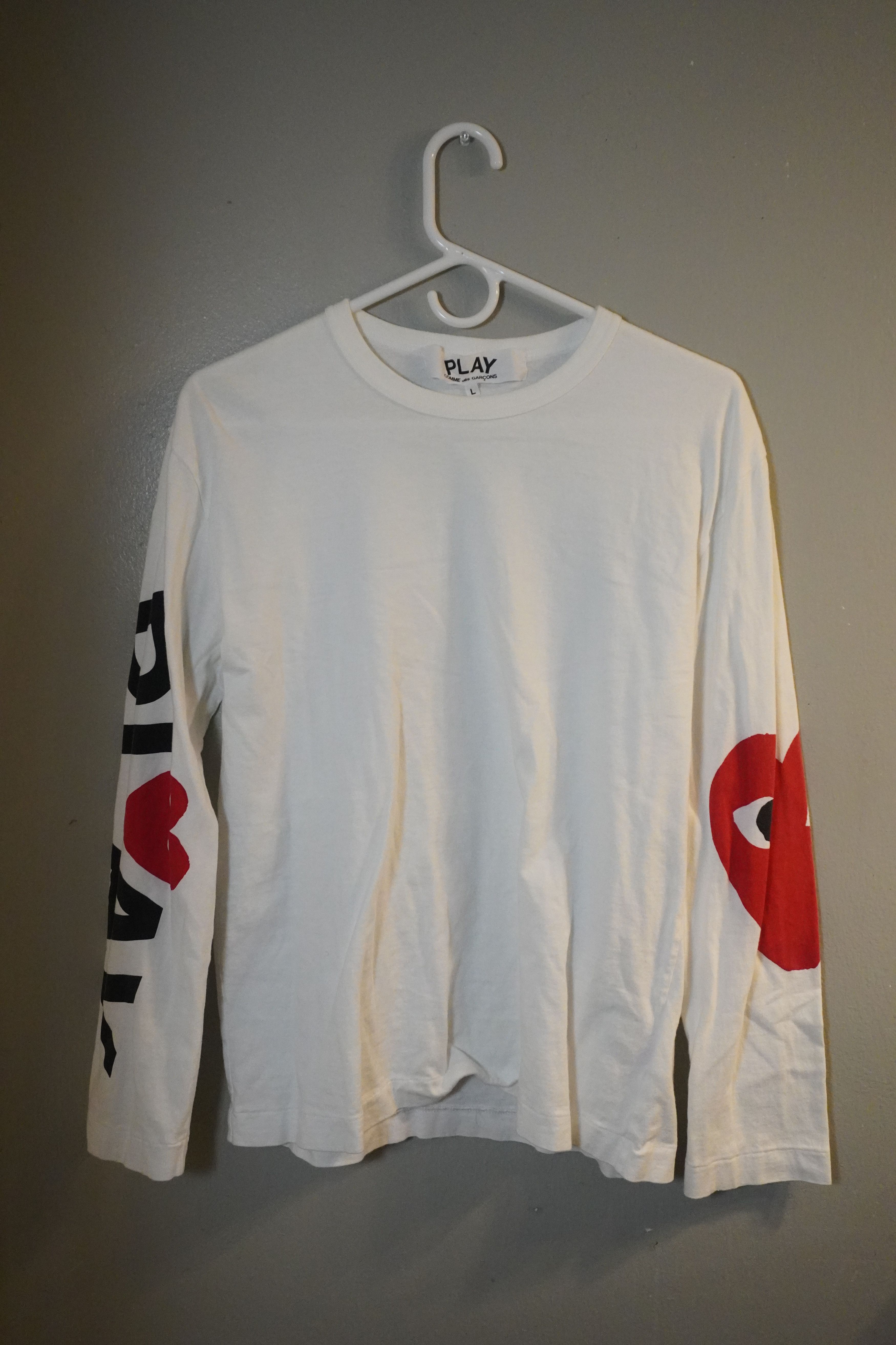 Comme des Garcons Comme des Garçons PLAY long-sleeve tee Size L Size US L / EU 52-54 / 3 - 1 Thumbnail
