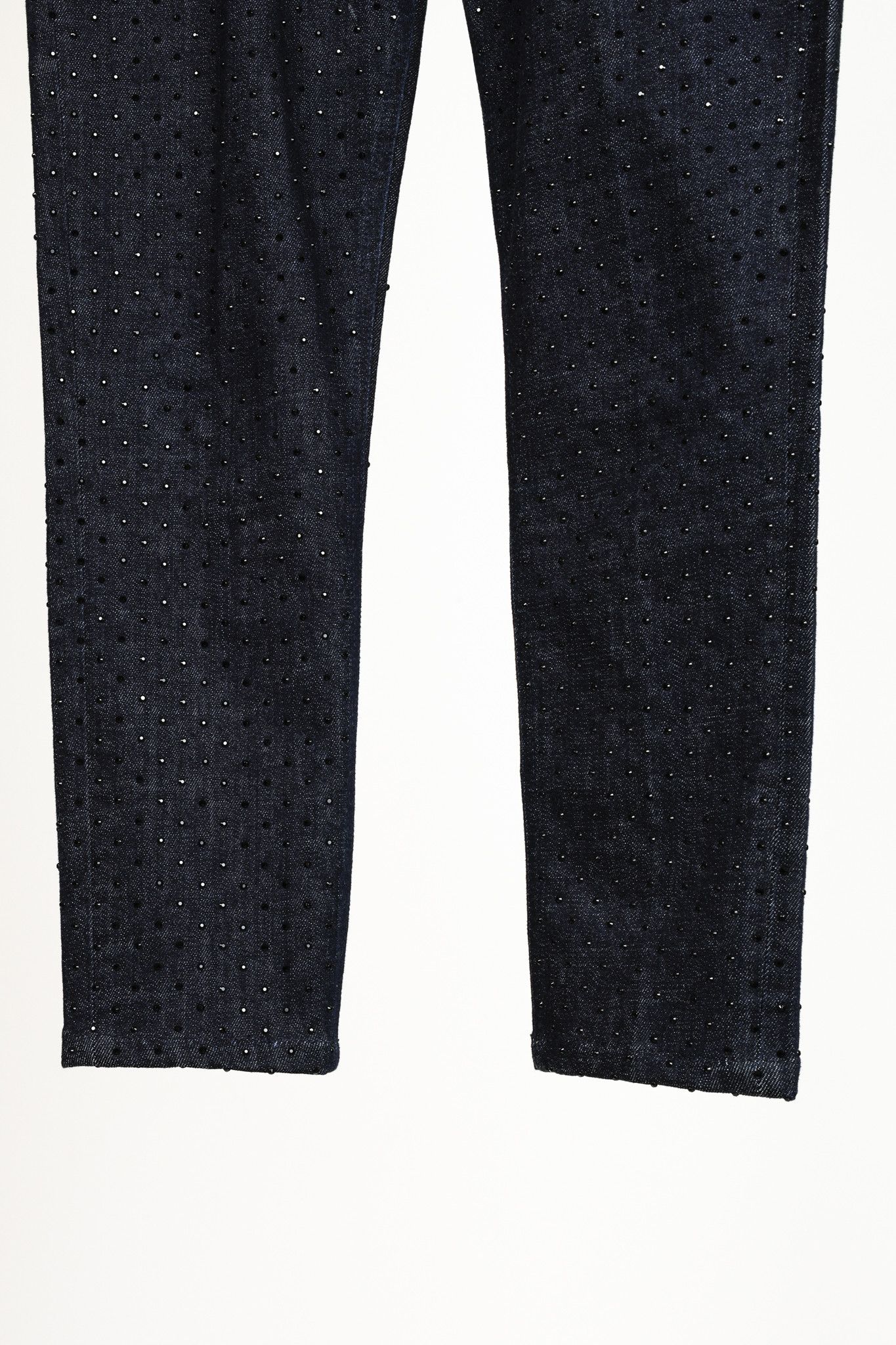 Victoria Beckham Victoria Beckham Rhinestone Dark Navy Jeans Size 29" - 7 Thumbnail