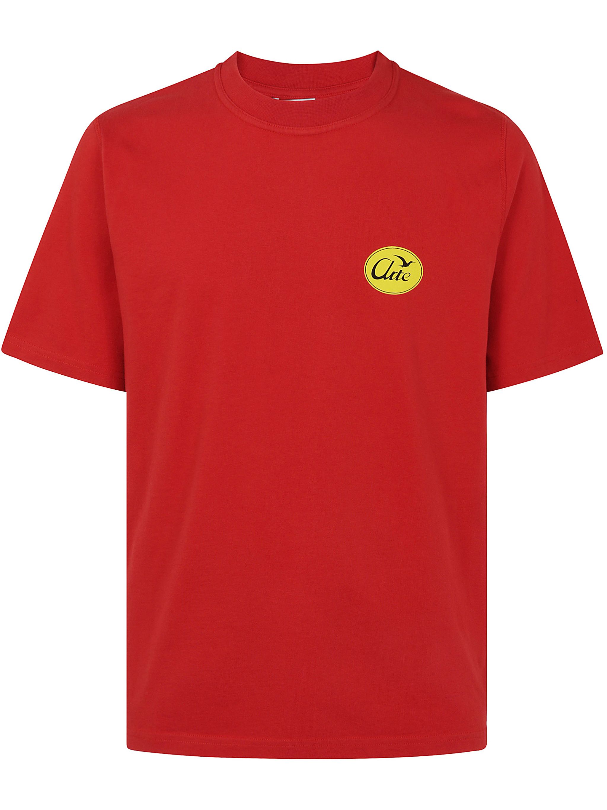 Arte Antwerp SMALL CIRCLED BIRD LOGO T-SHIRT Size US S / EU 44-46 / 1 - 1 Thumbnail
