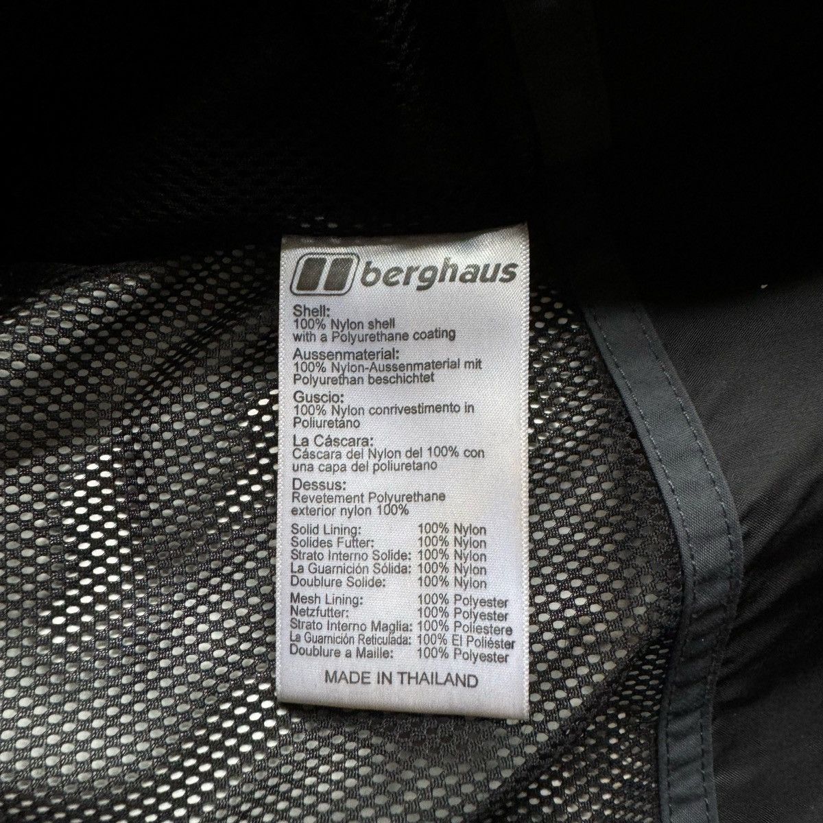 Berghaus Berghaus Aquafoil Membrane Jacket Men’s Size:XL Black Size US XL / EU 56 / 4 - 8 Thumbnail