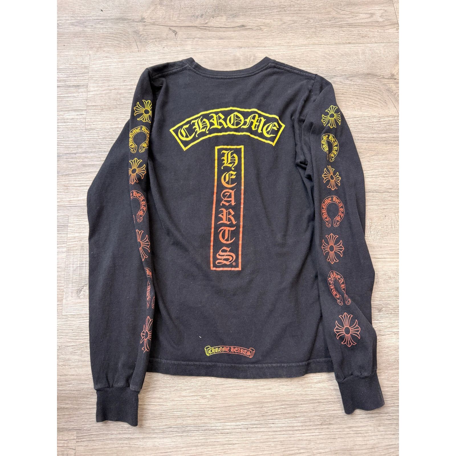 Chrome Hearts Chrome Hearts Orange/Yellow Gradient Logo T-Shirt Size Xx Size US XS / EU 42 / 0 - 2 Thumbnail