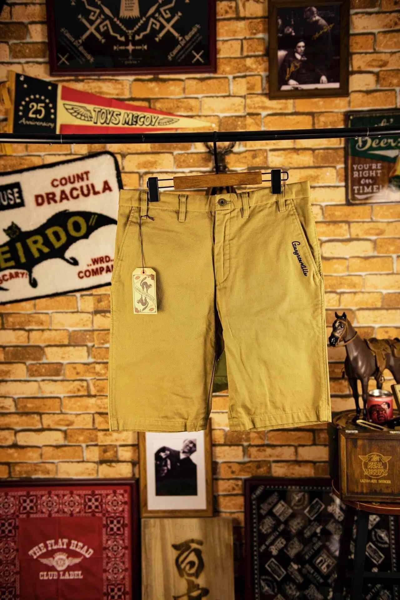Other GANGSTERVILLE Khaki Shorts. Size US 26 / EU 42 - 1 Thumbnail
