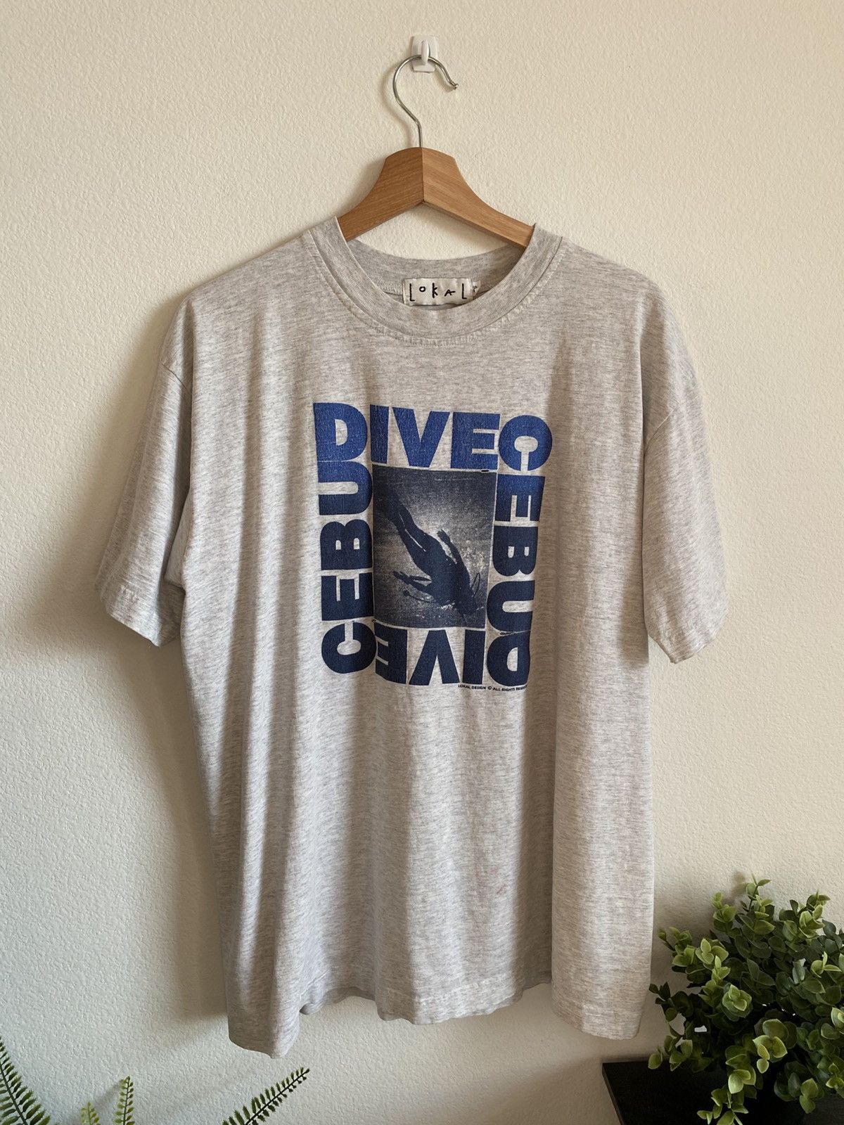 Other Vintage 90s Dive Cebu Philippines Swim Deep Sea Tee Size US L / EU 52-54 / 3 - 1 Thumbnail