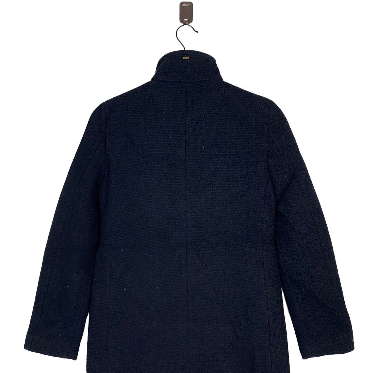 Armani × Armani Collezioni × Giorgio Armani VINTAGE ARMANI JEANS LONG COAT JACKET WOMEN Size XS / US 0-2 / IT 36-38 - 8 Thumbnail