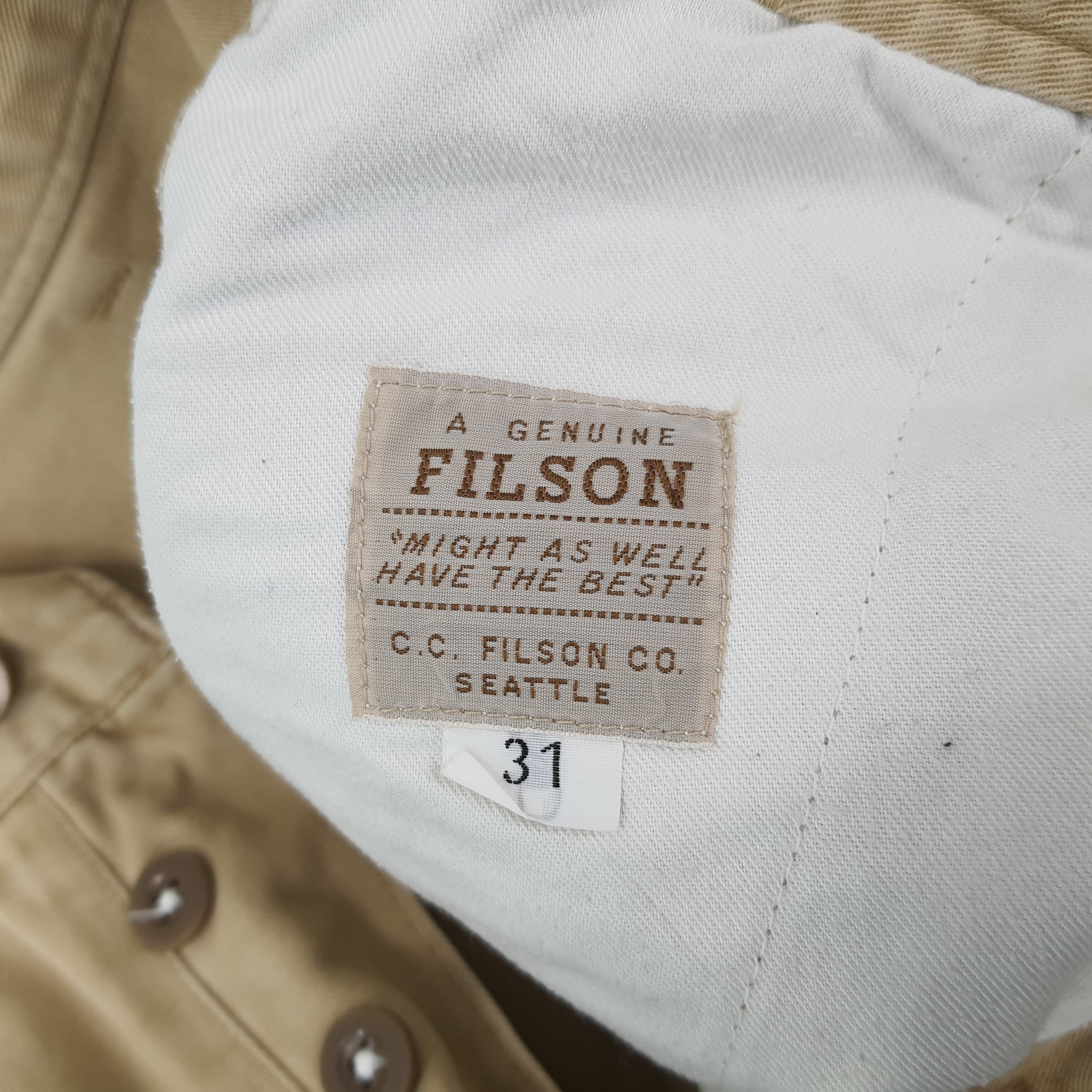 Filson × Vintage Vintage FILSON Casual Outdoor Brand Pants C235N4 Size US 28 / EU 44 - 6 Thumbnail