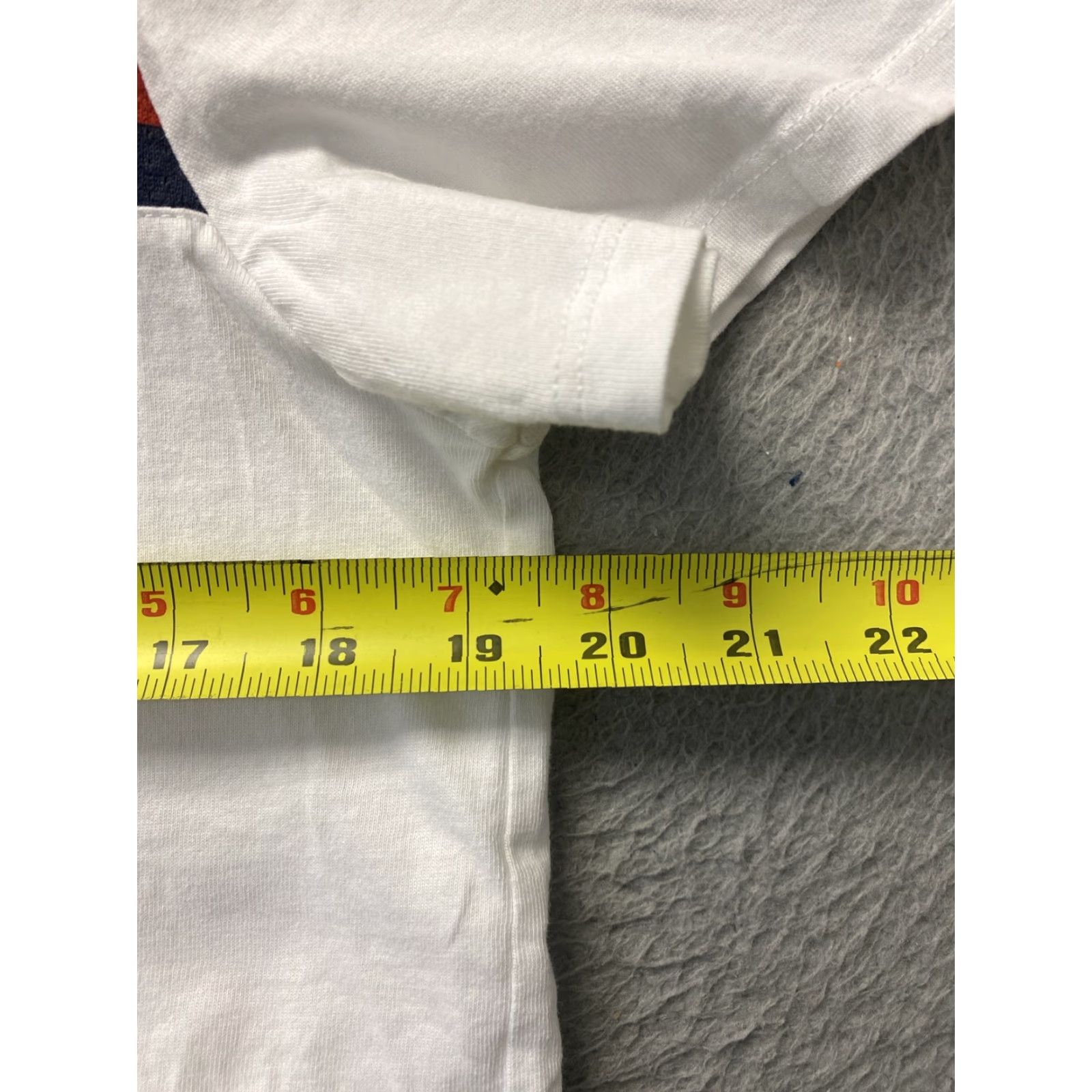 Tommy Hilfiger Tommy Hilfiger T-Shirt Women's M White Short Sleeve Crew Neck Logo Cotton Casual Modern Size M / US 6-8 / IT 42-44 - 5 Thumbnail