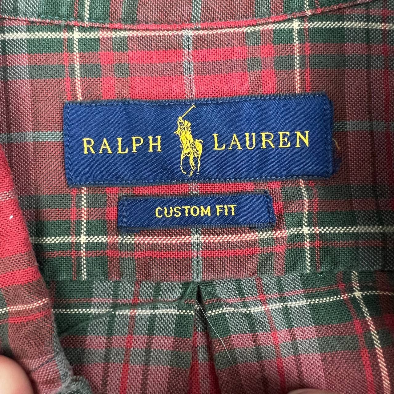 Ralph Lauren Ralph Lauren Button Down Shirt Men 2XL Custom Fit Plaid Size US XXL / EU 58 / 5 - 3 Thumbnail