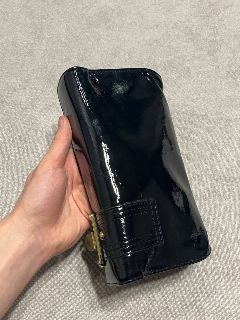 Juicy Couture Juicy Couture Women`s Bag Black Clutch Y2K Handbag Size ONE SIZE - 8 Thumbnail